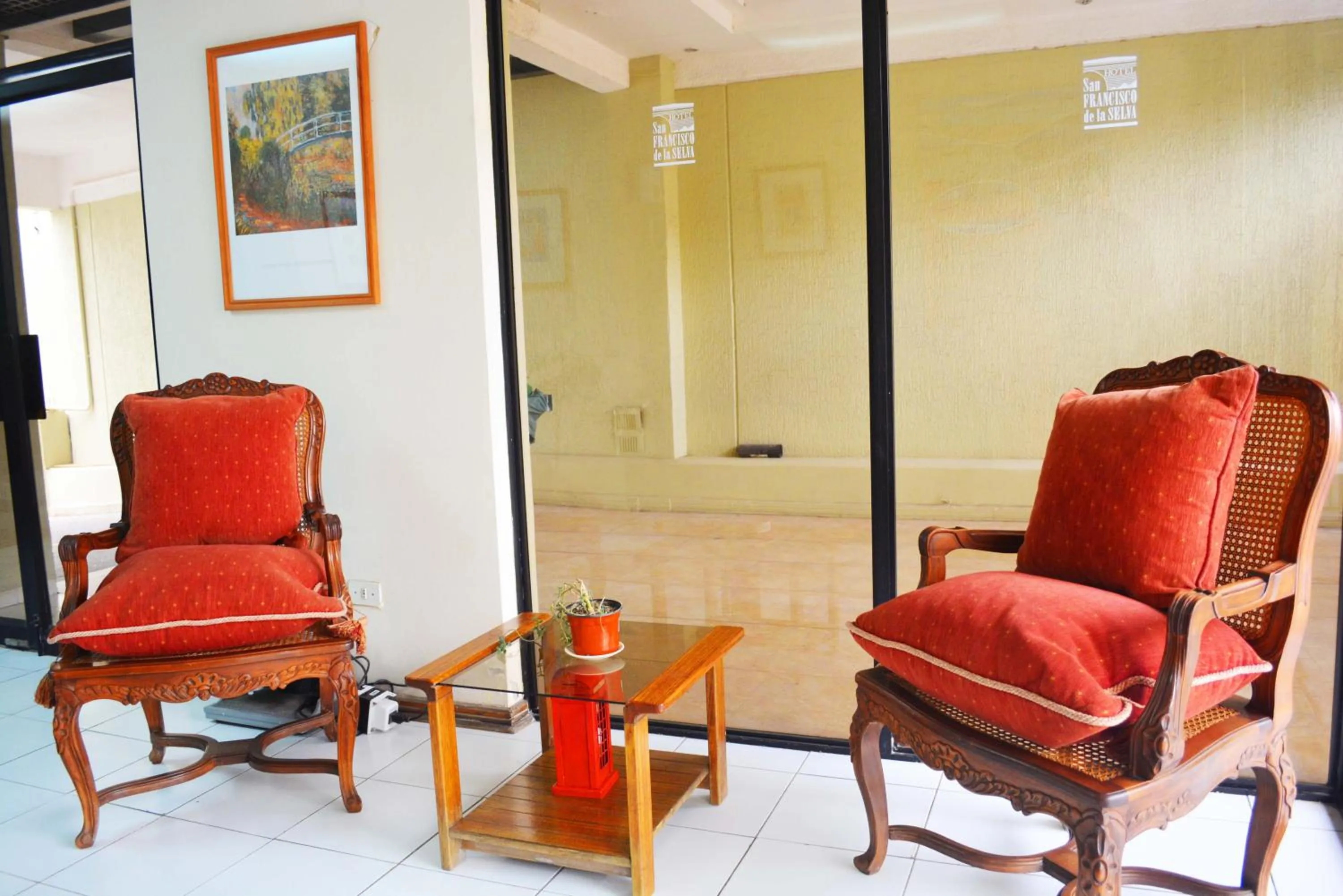 Area and facilities in Hotel San Francisco De la Selva