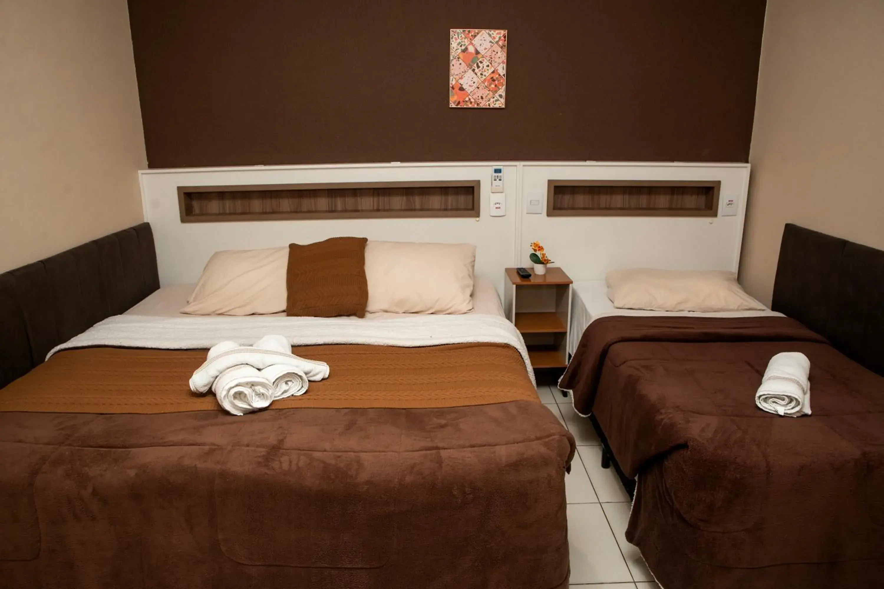 Triple Room with Balcony in Hotel Estrela do Mar Triple Room with Balcony in Hotel Estrela do Mar