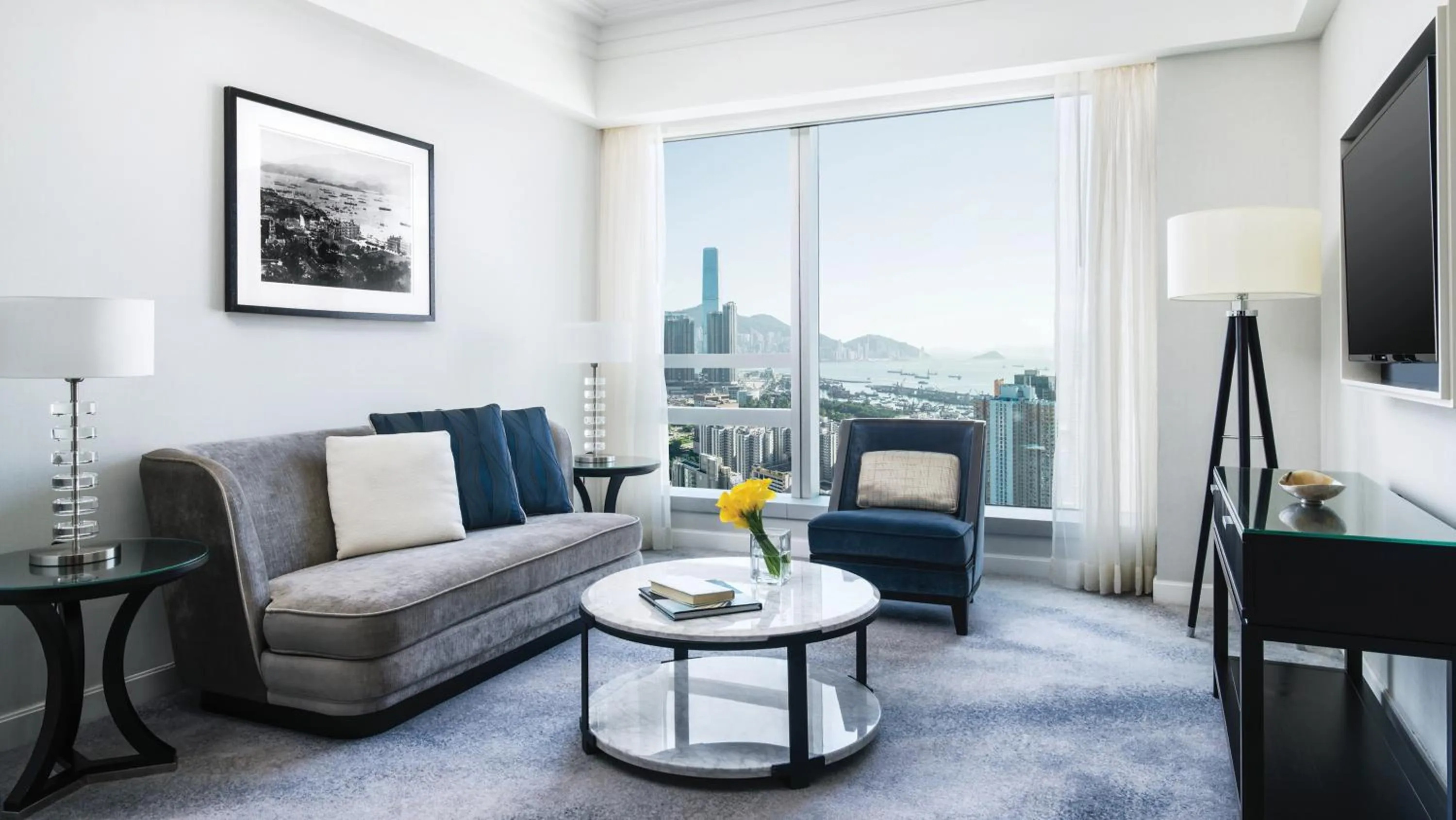 Living room in Cordis, Hong Kong