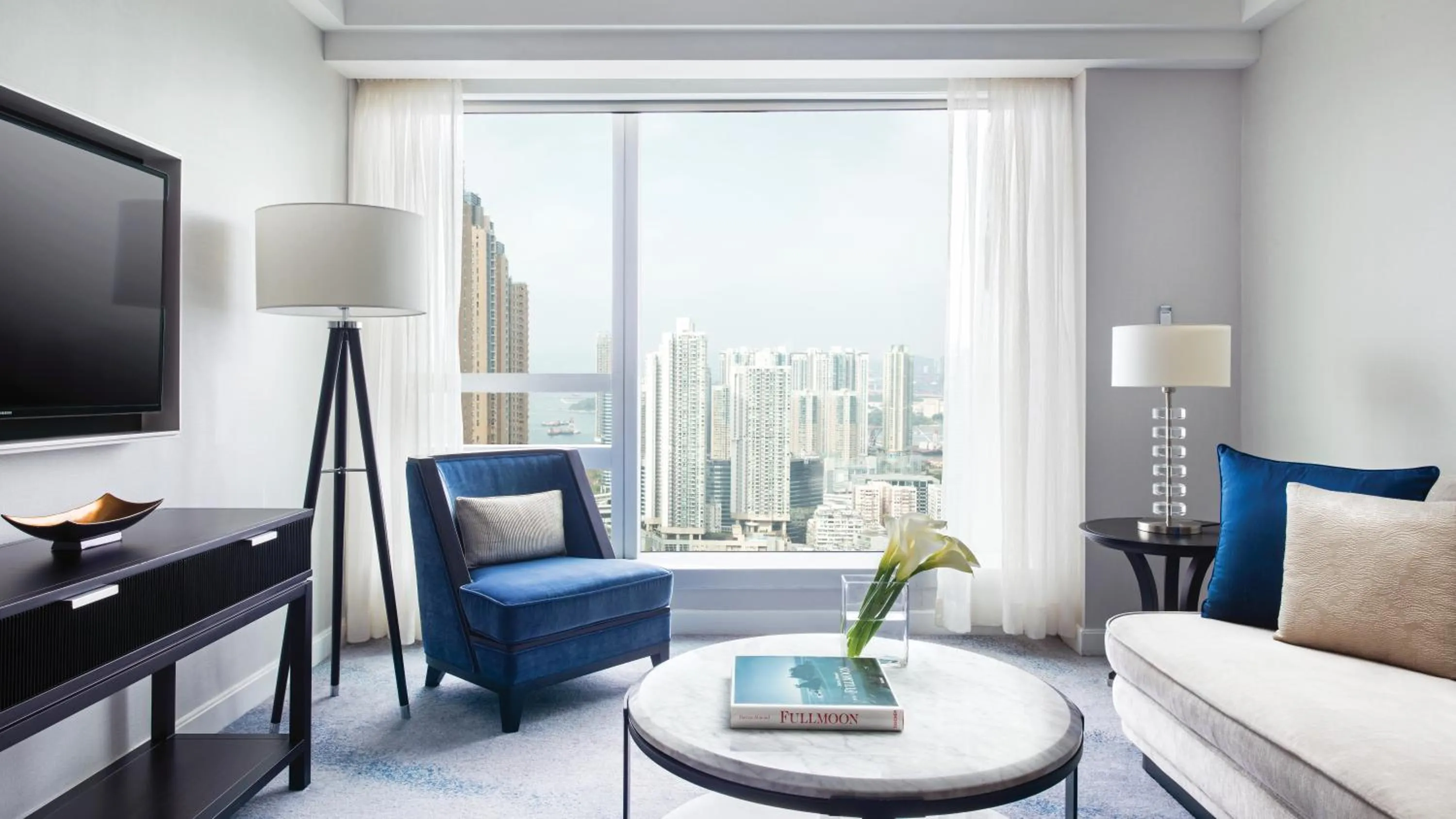 Living room in Cordis, Hong Kong