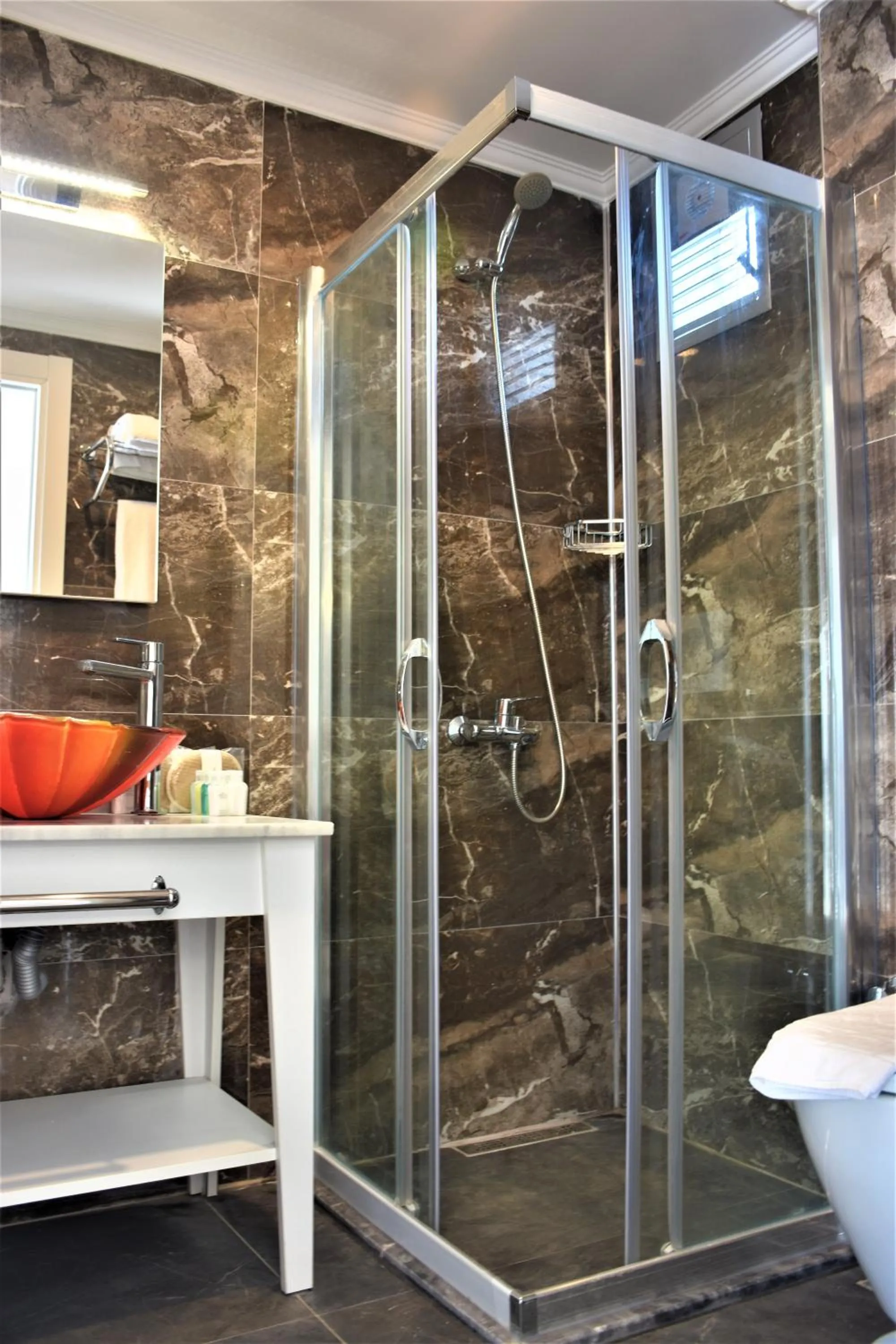 Bathroom in Modern Life Hotel Bodrum