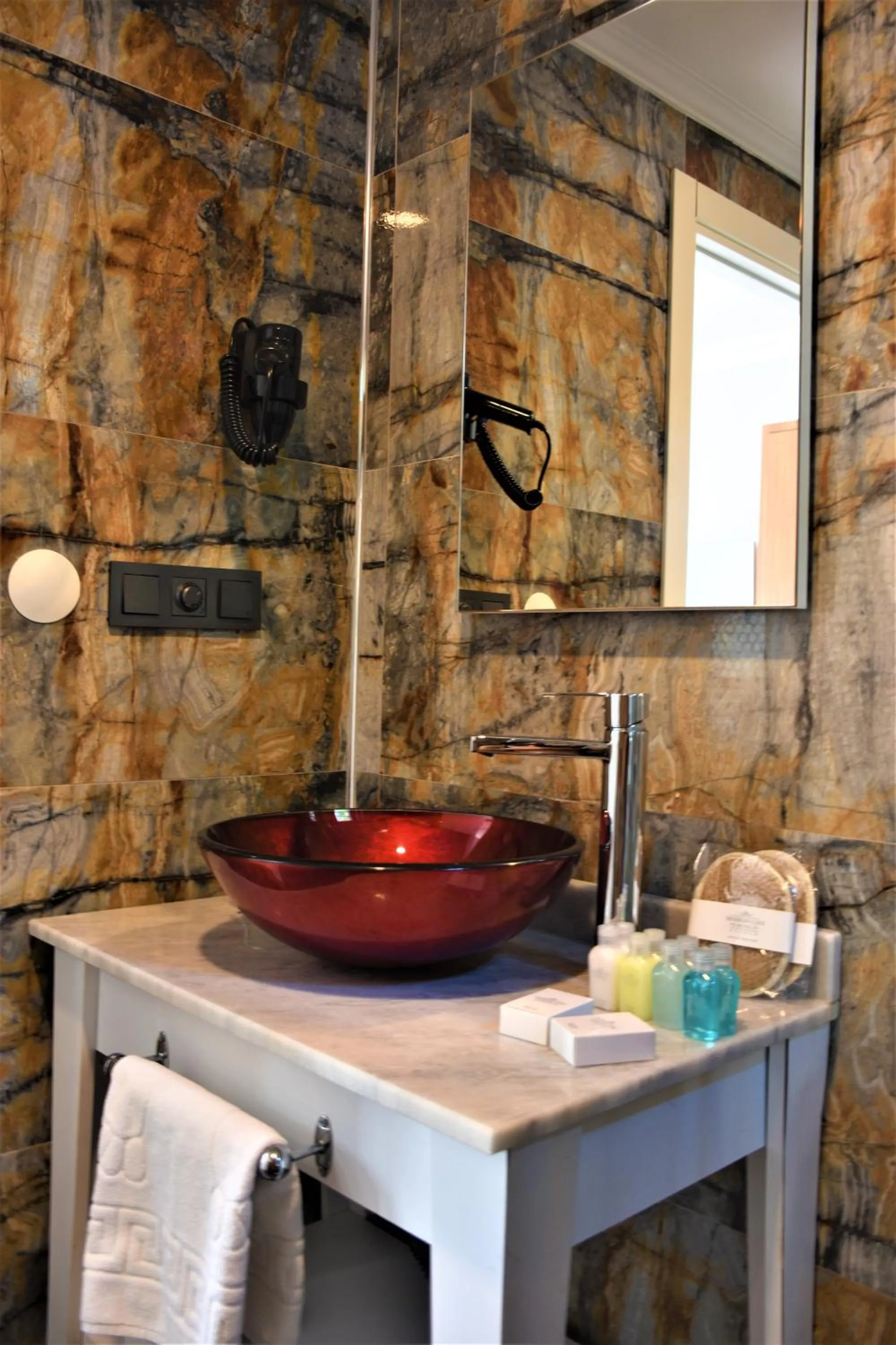 Bathroom in Modern Life Hotel Bodrum