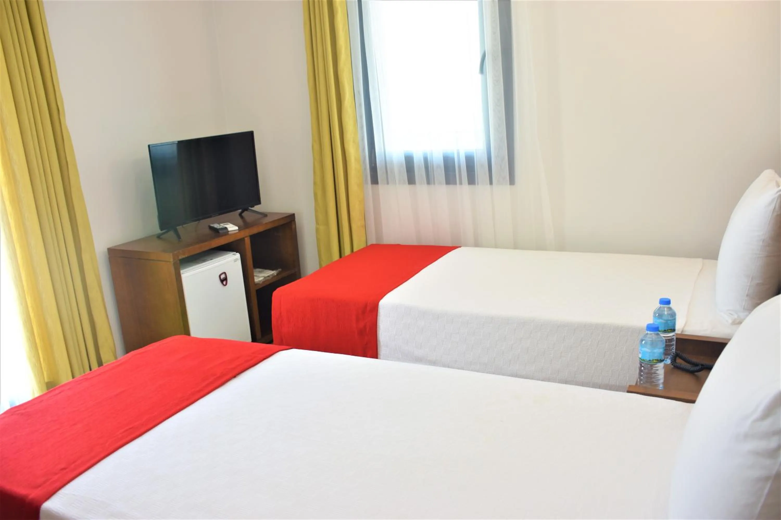 Bed in Modern Life Hotel Bodrum