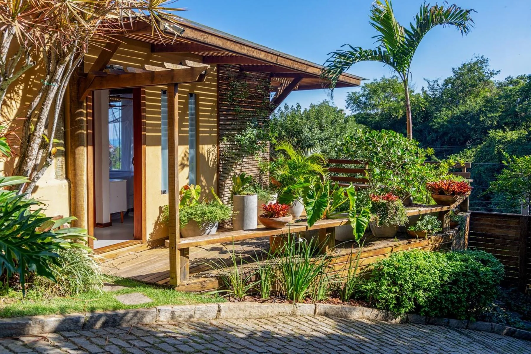 Patio in Gringos Boutique Hotel