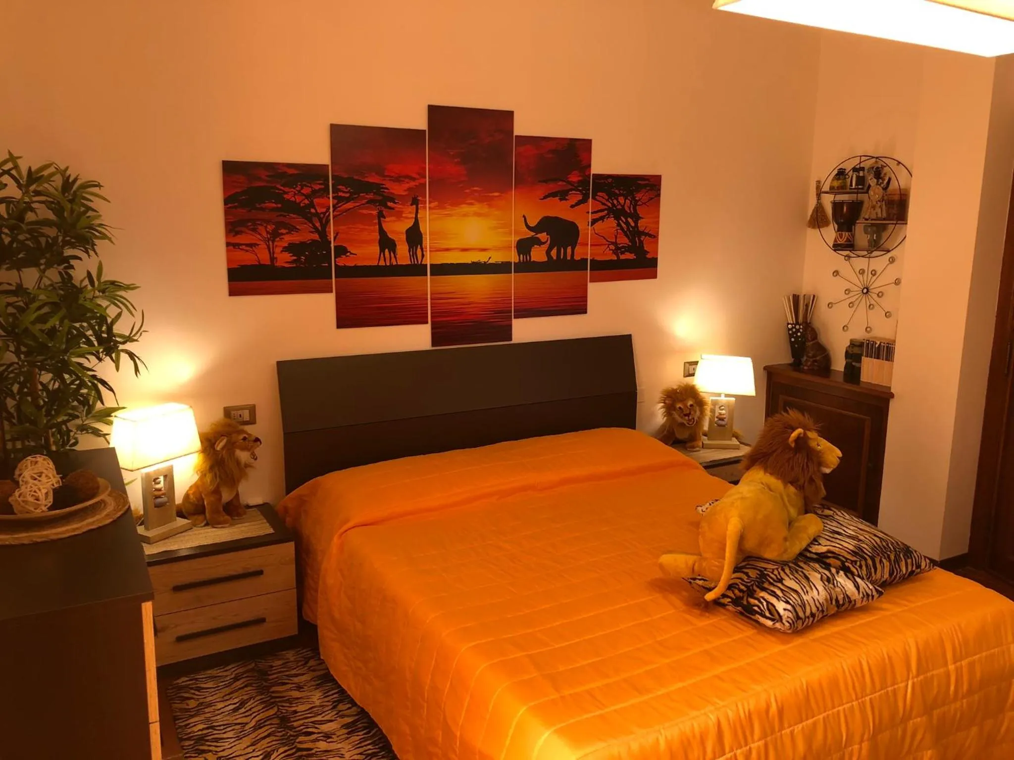 Bed in Jenny's Country Dreamhouse