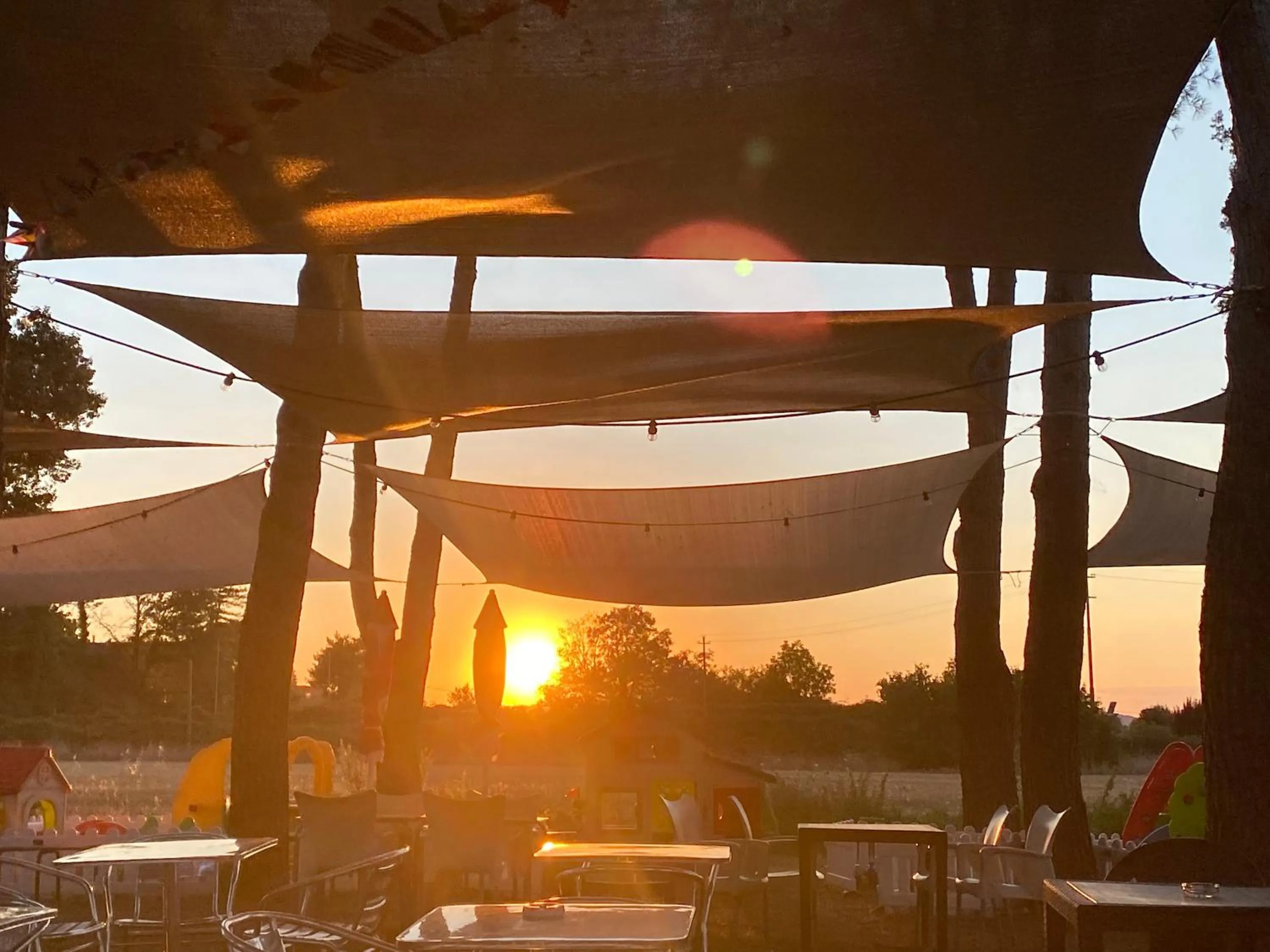 Sunset in Jenny's Country Dreamhouse