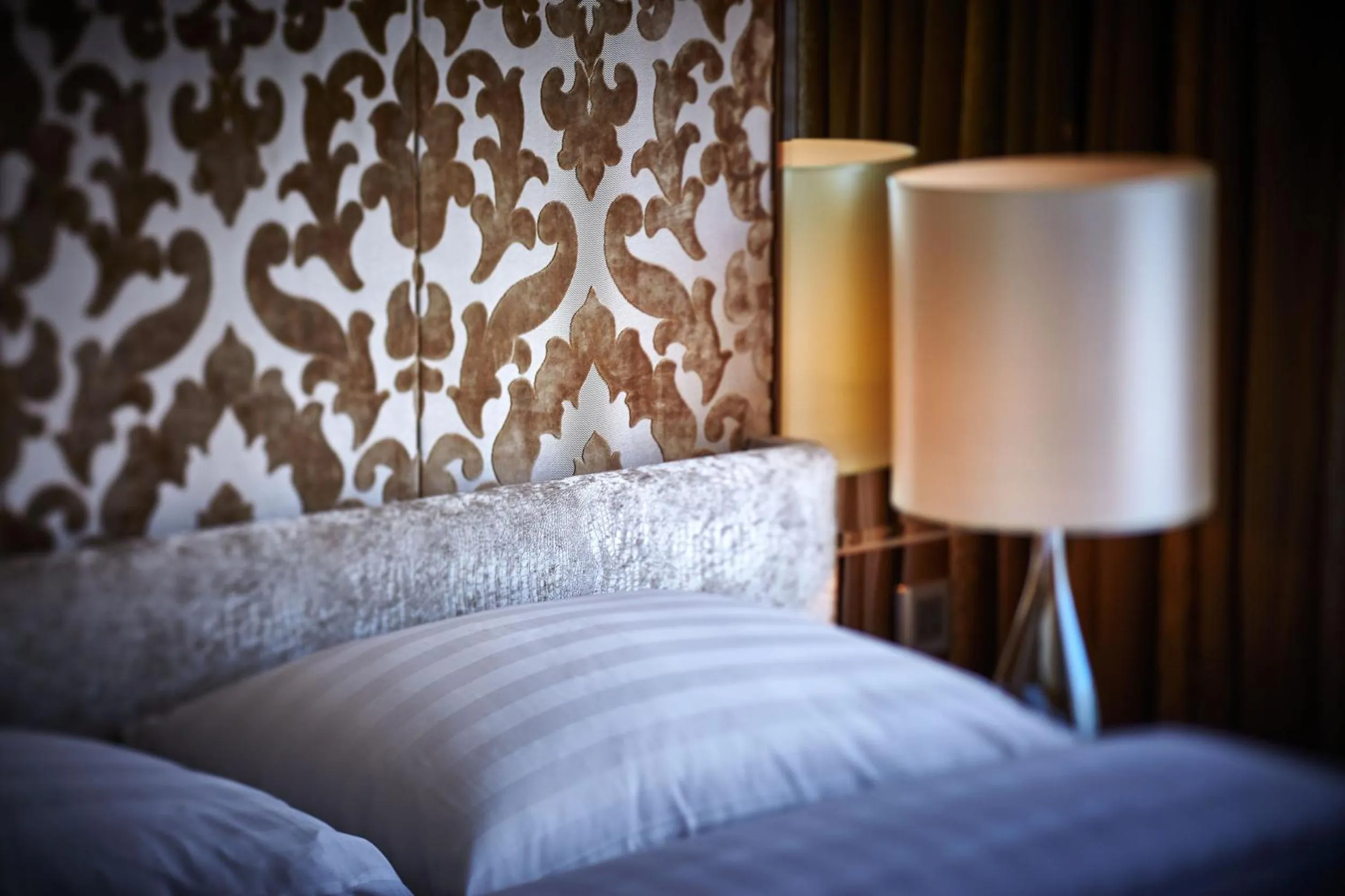 Bed in Dorsett Wanchai, Hong Kong