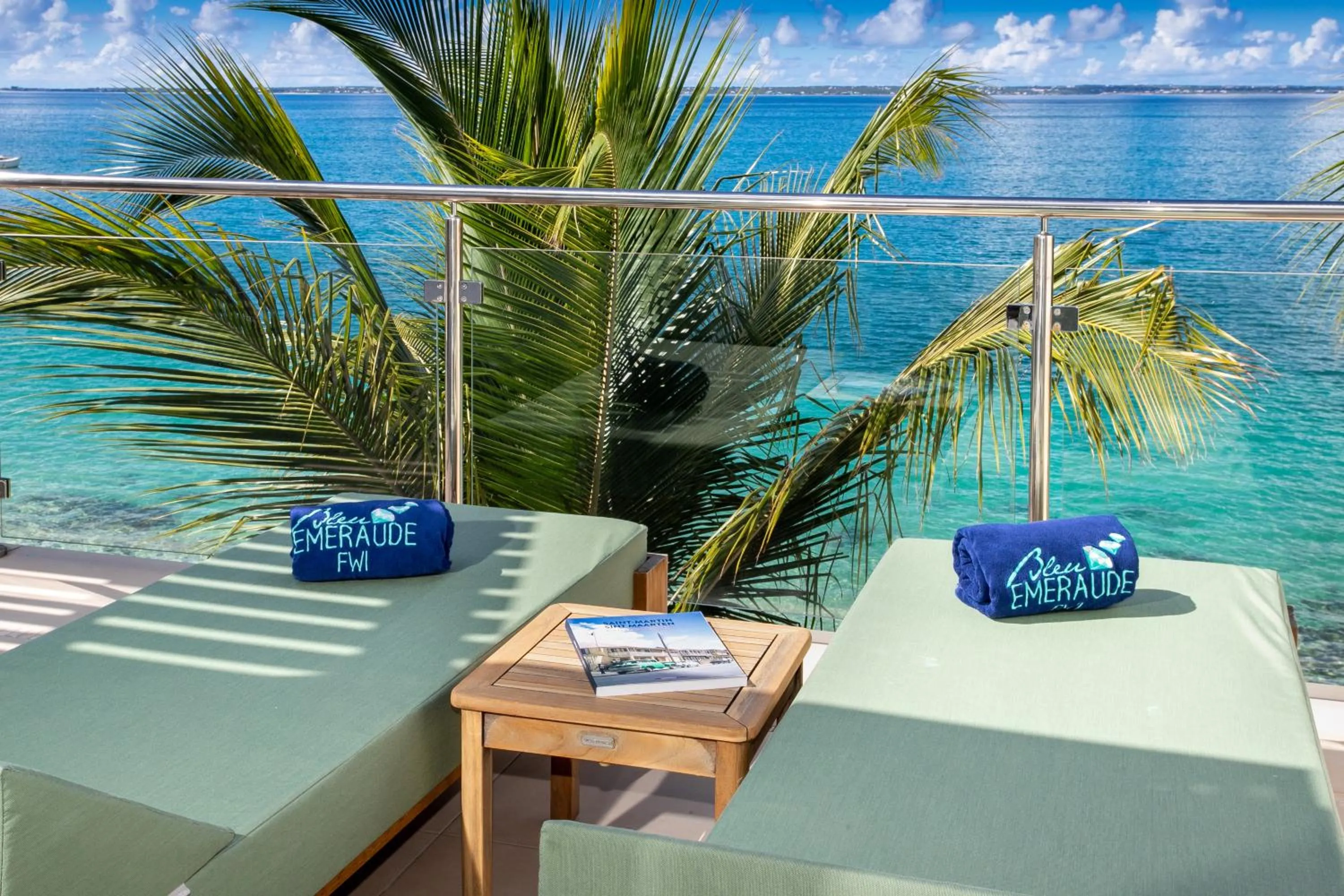 View (from property/room) in Bleu Emeraude Hotel