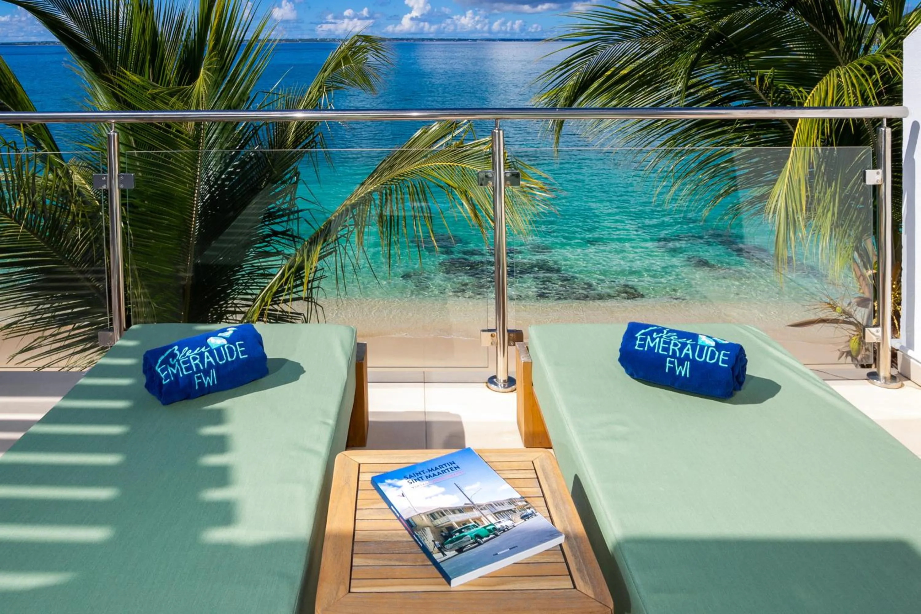 View (from property/room) in Bleu Emeraude Hotel