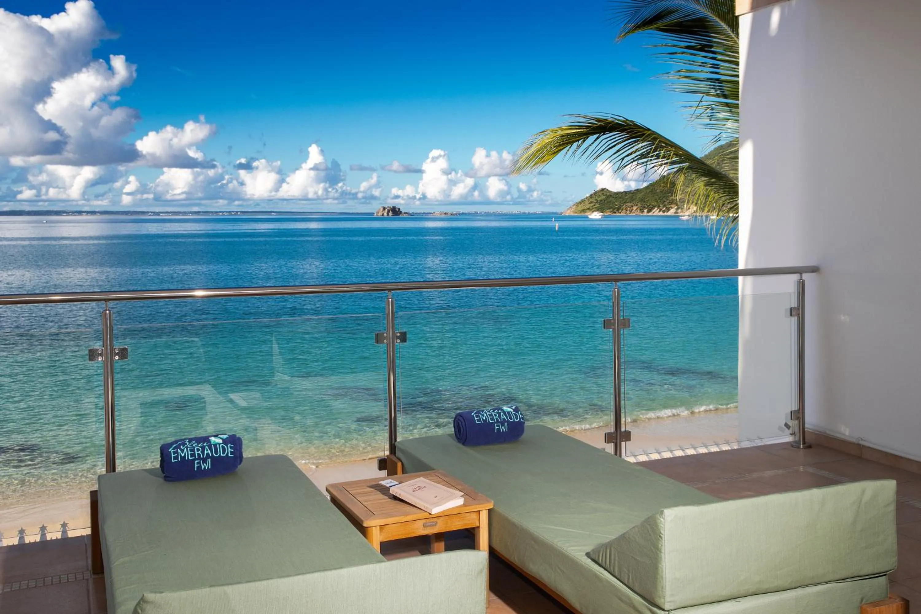 View (from property/room) in Bleu Emeraude Hotel