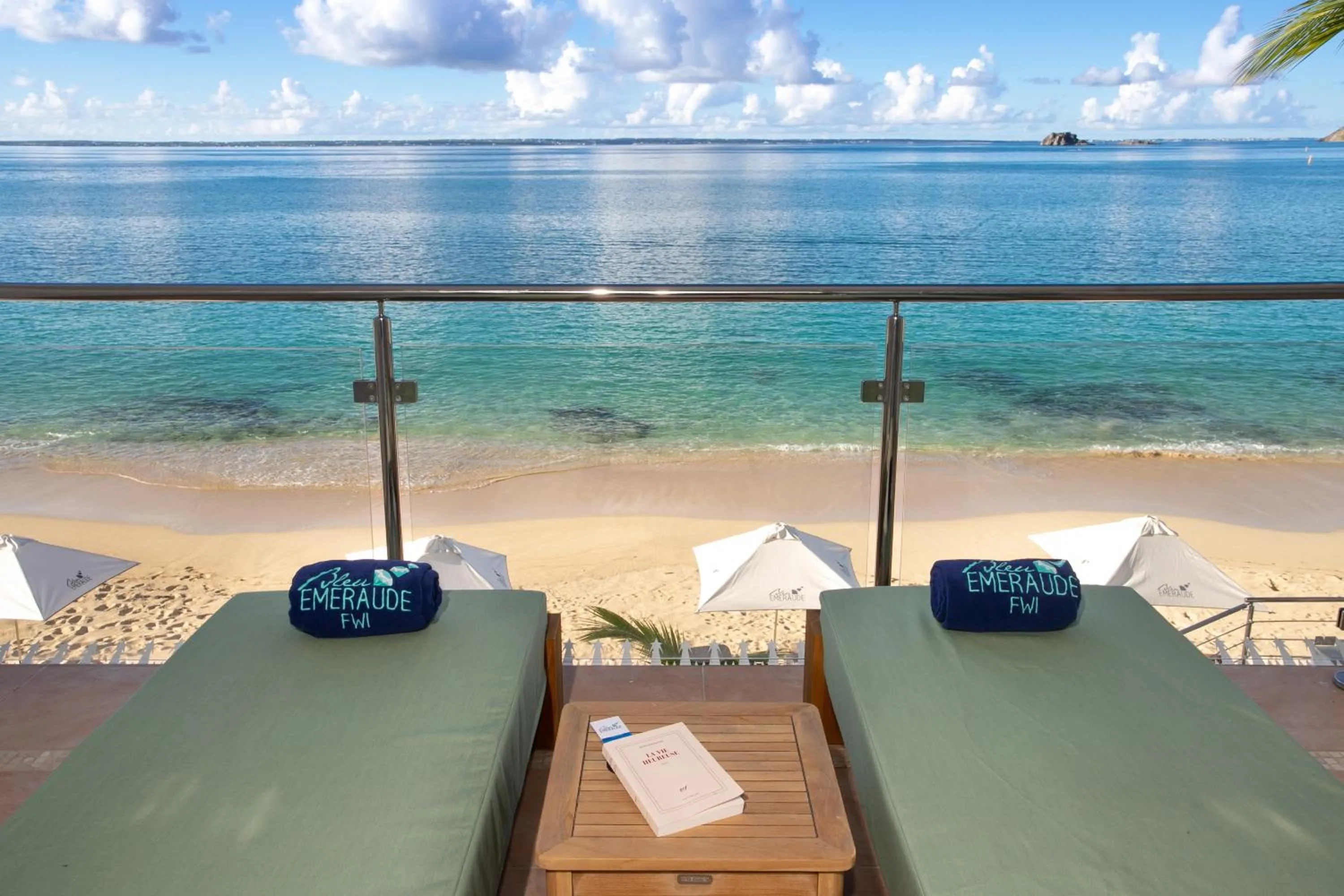 View (from property/room) in Bleu Emeraude Hotel