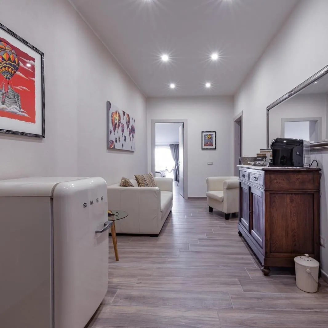 Seating area in Le Mongolfiere