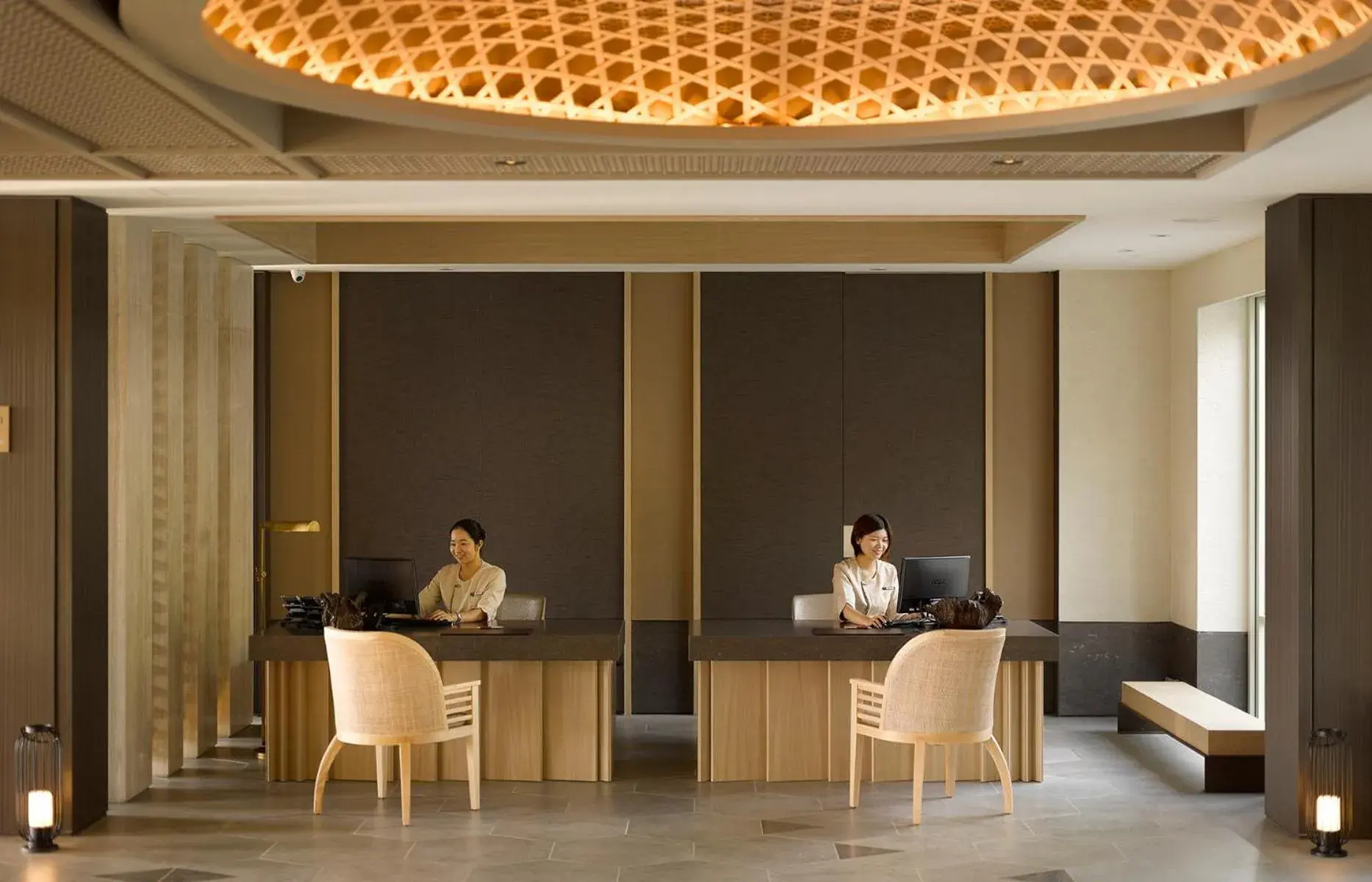 Lobby or reception in Gloria Manor Lobby or reception in Gloria Manor