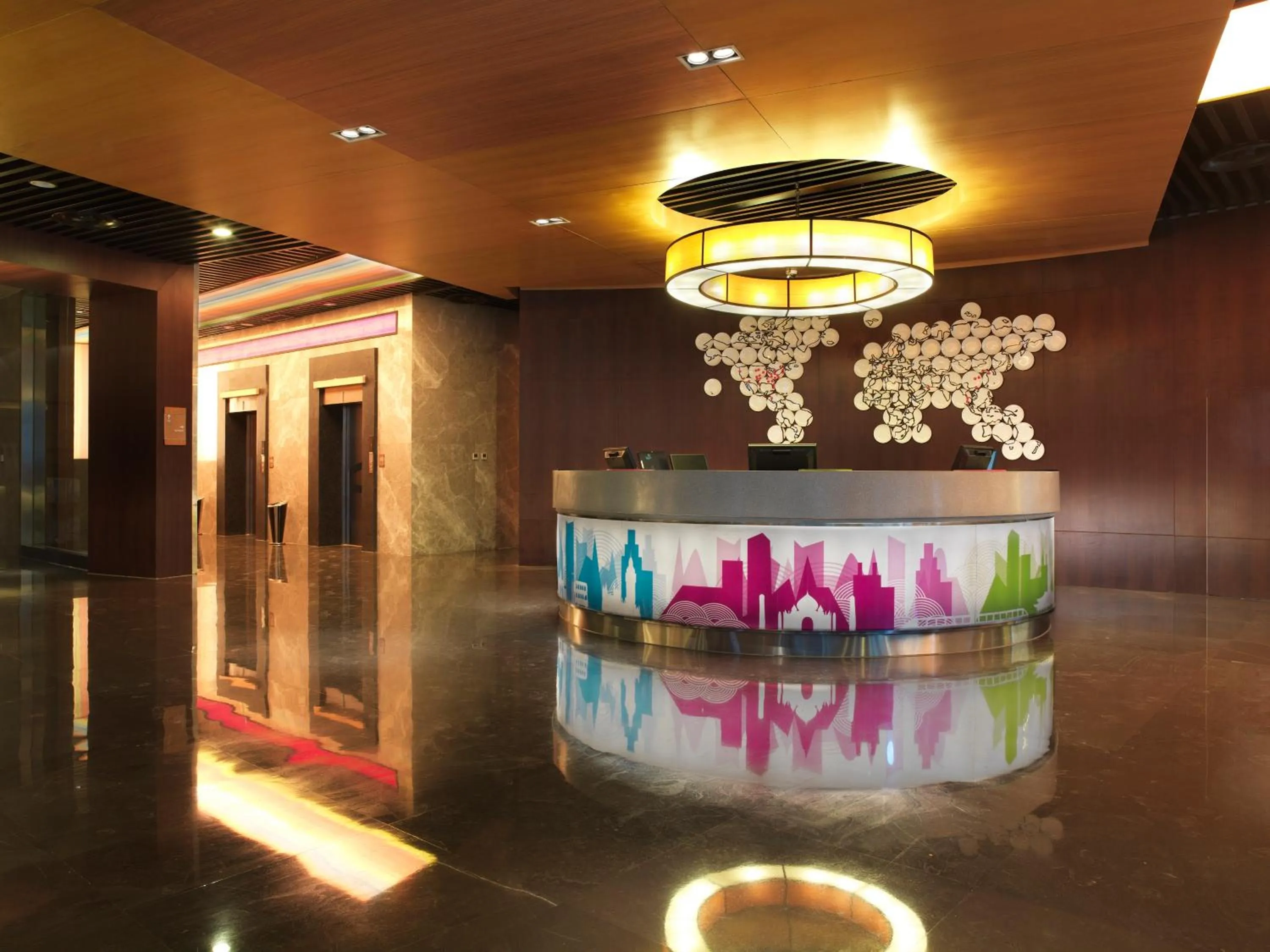 Lobby or reception in Funiu Mountain Hotel