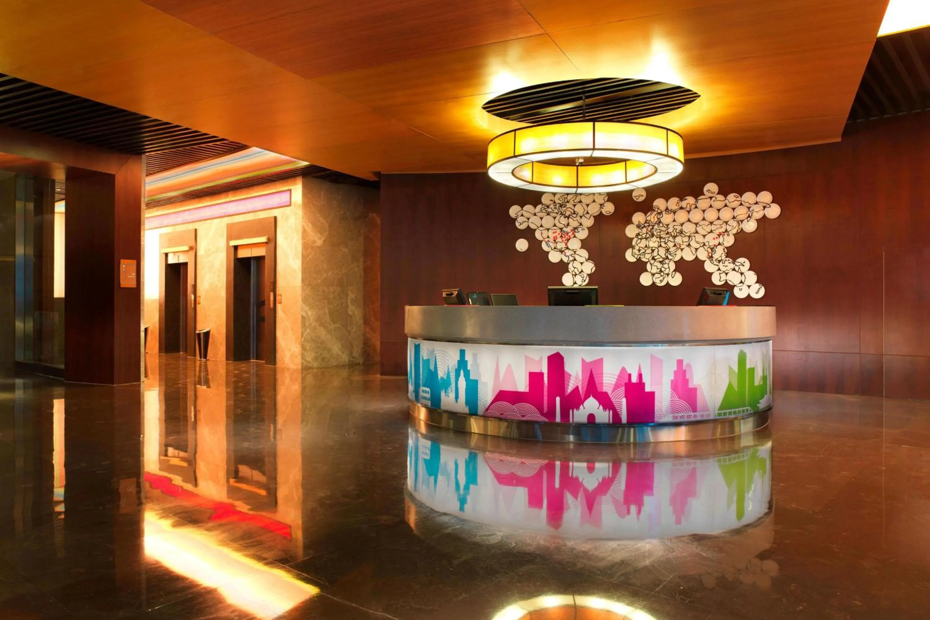 Lobby or reception in Funiu Mountain Hotel