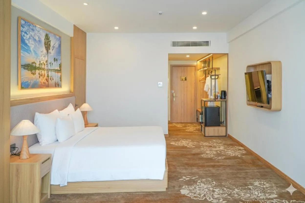 Bedroom, Bed in TTC Hotel Can Tho