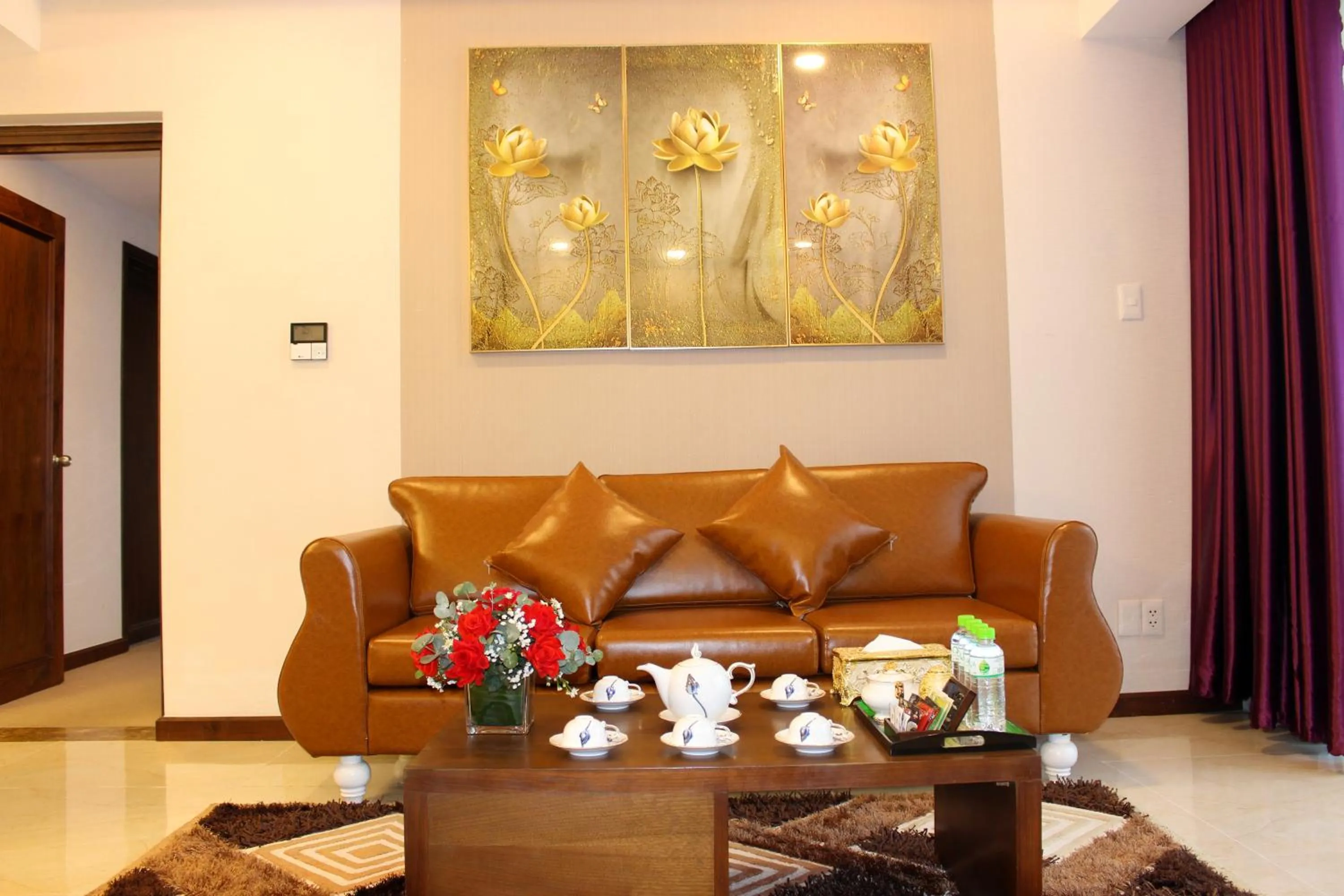 Living room in TTC Hotel Can Tho