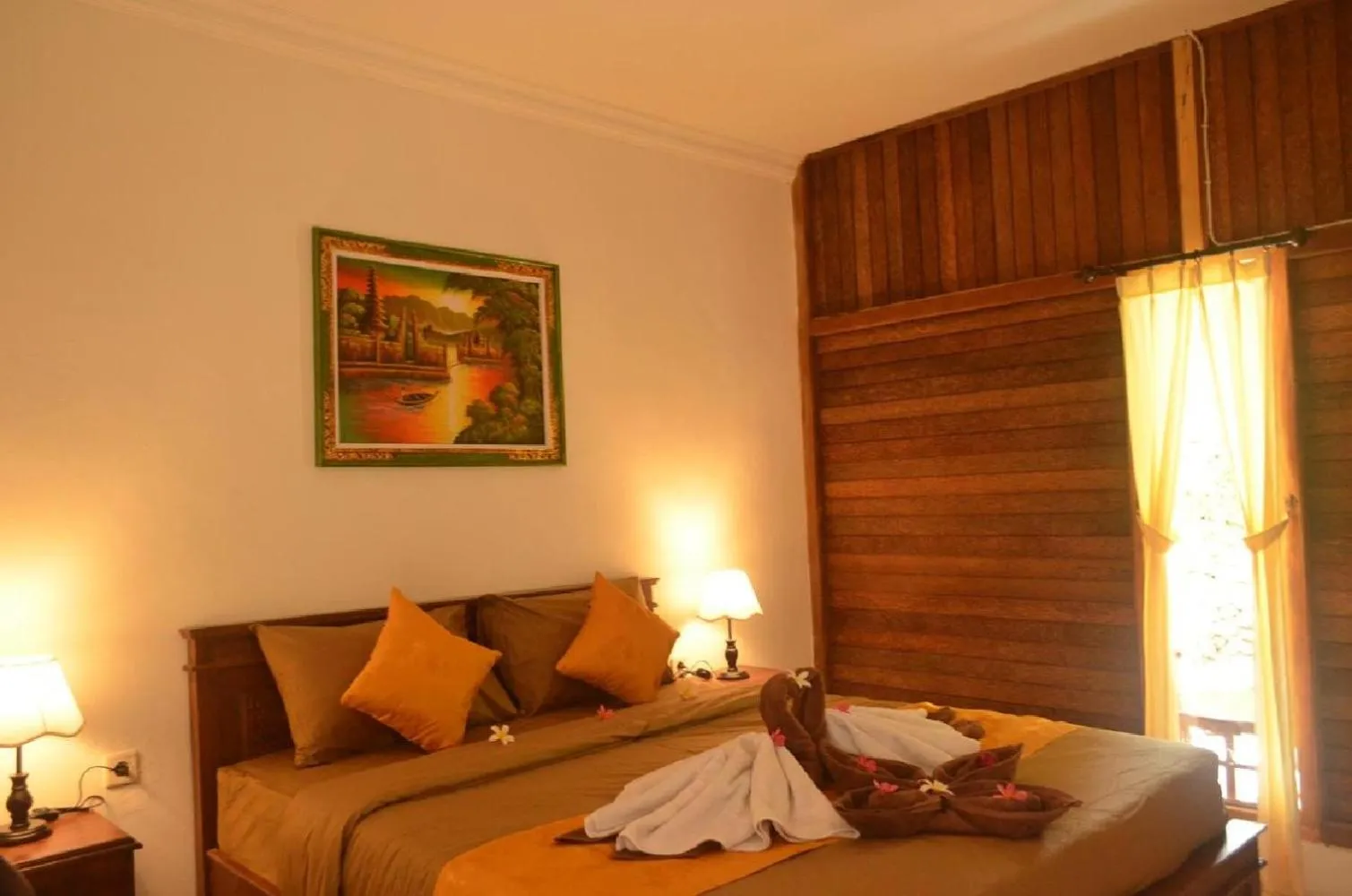 Bedroom, Bed in The Rahayu Cottage