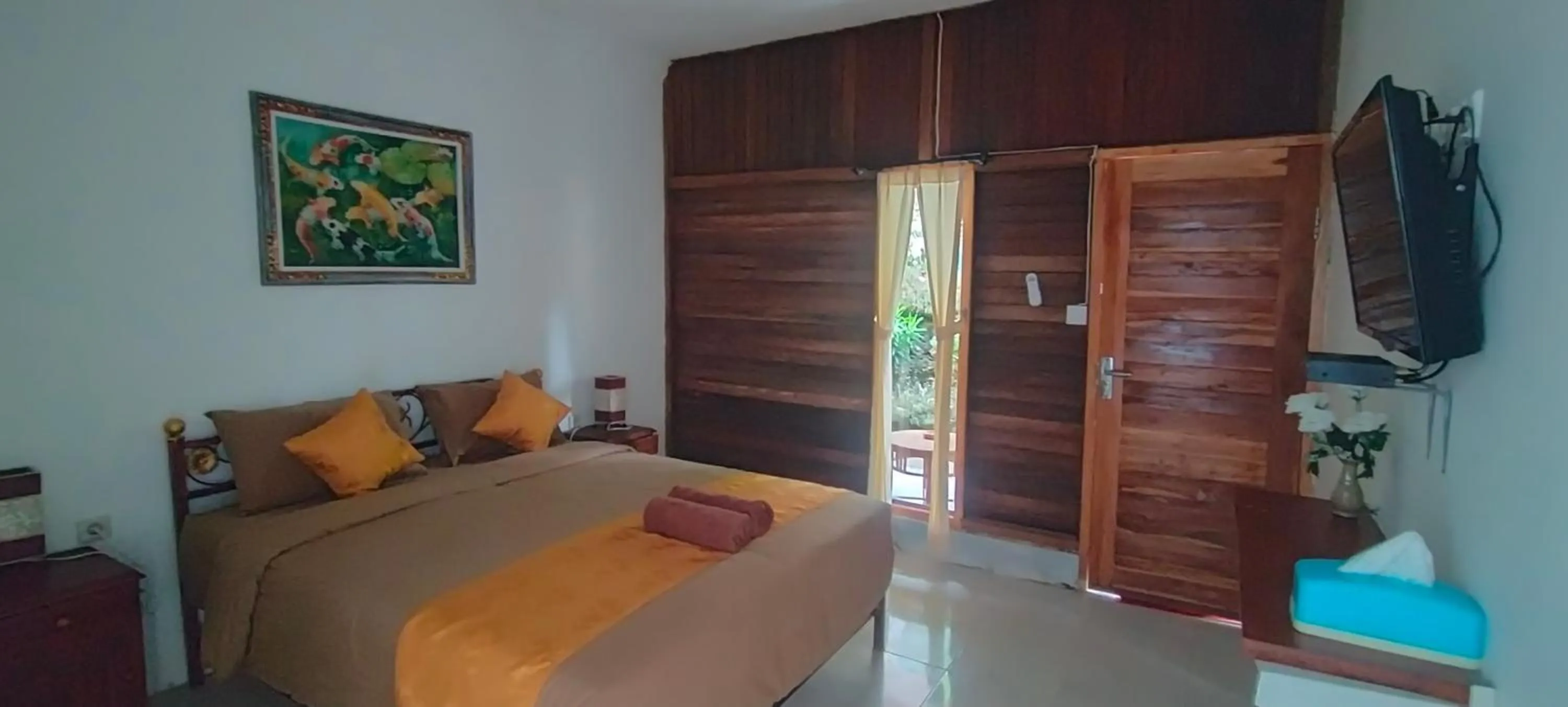 Property building, Bed in The Rahayu Cottage