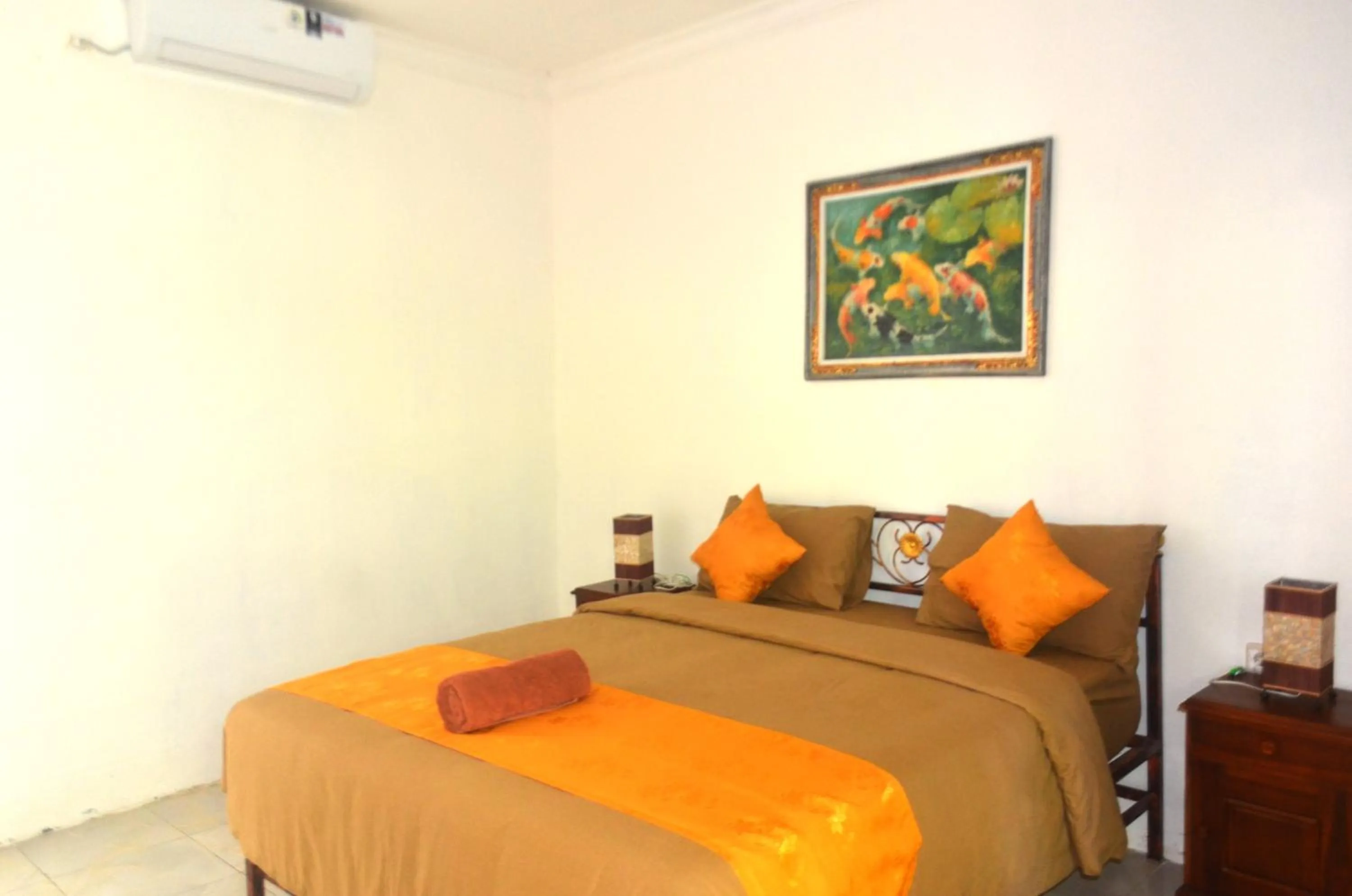 Bedroom, Bed in The Rahayu Cottage