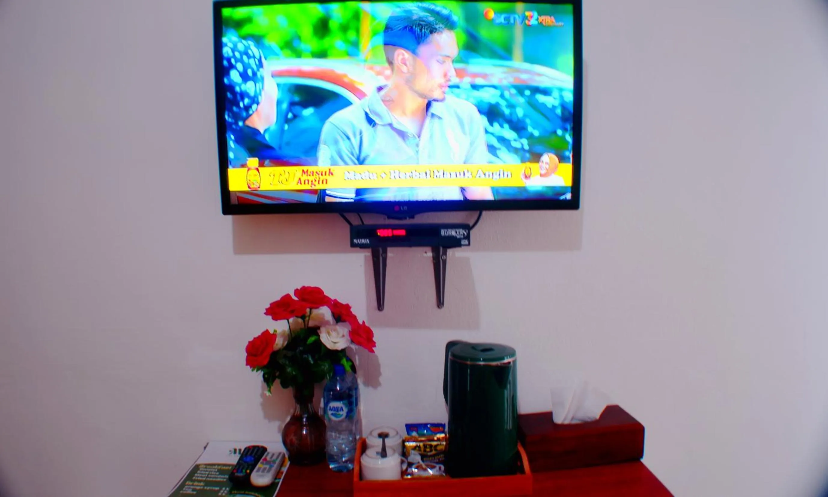 TV and multimedia in The Rahayu Cottage
