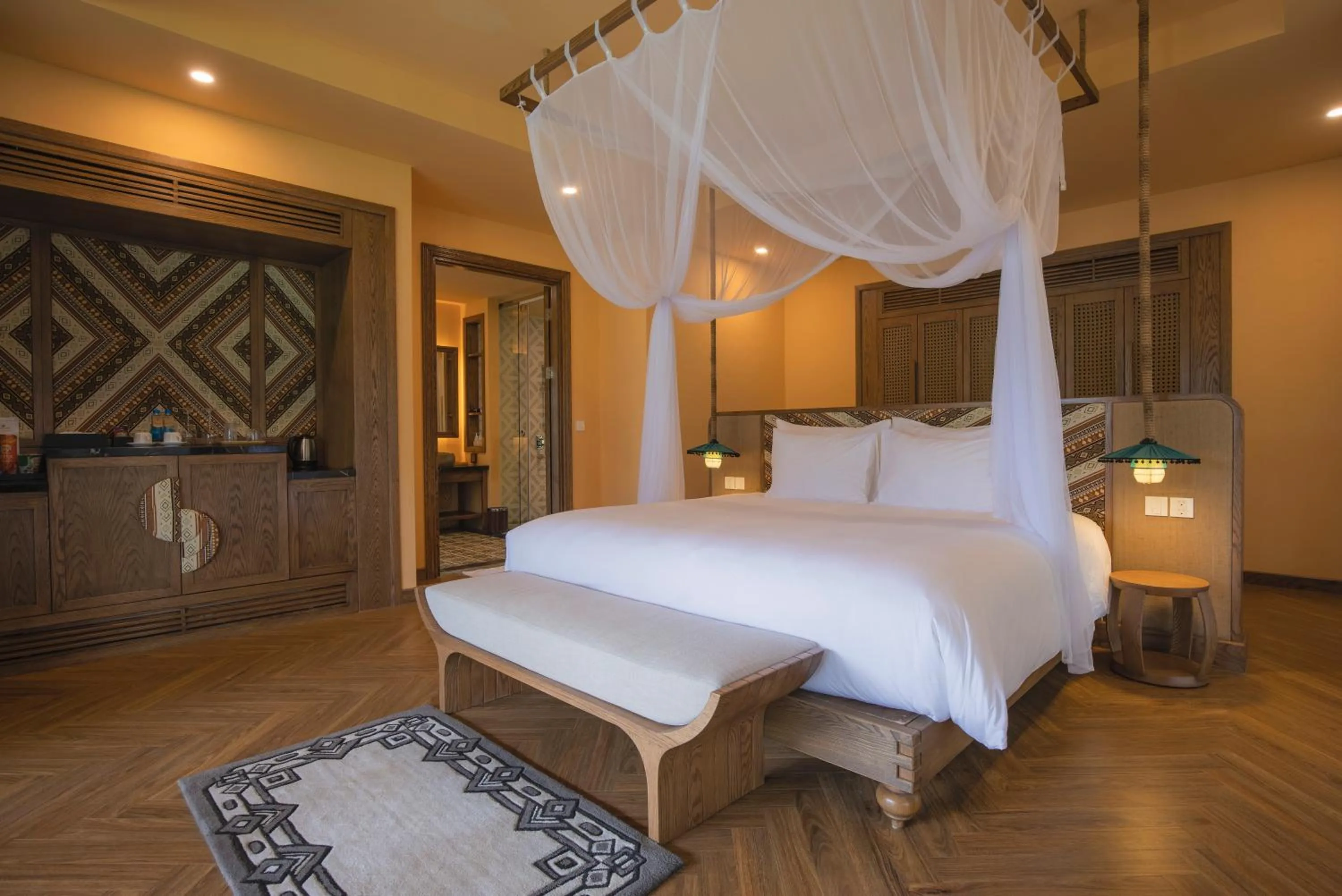 Bedroom, Bed in Le Champ Tu Le