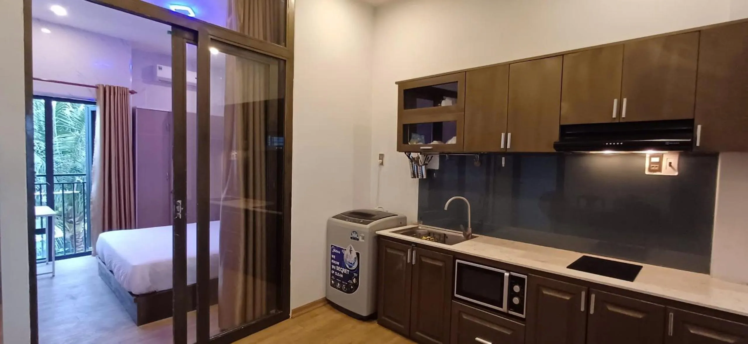 Kitchen or kitchenette in Seashine Apartment