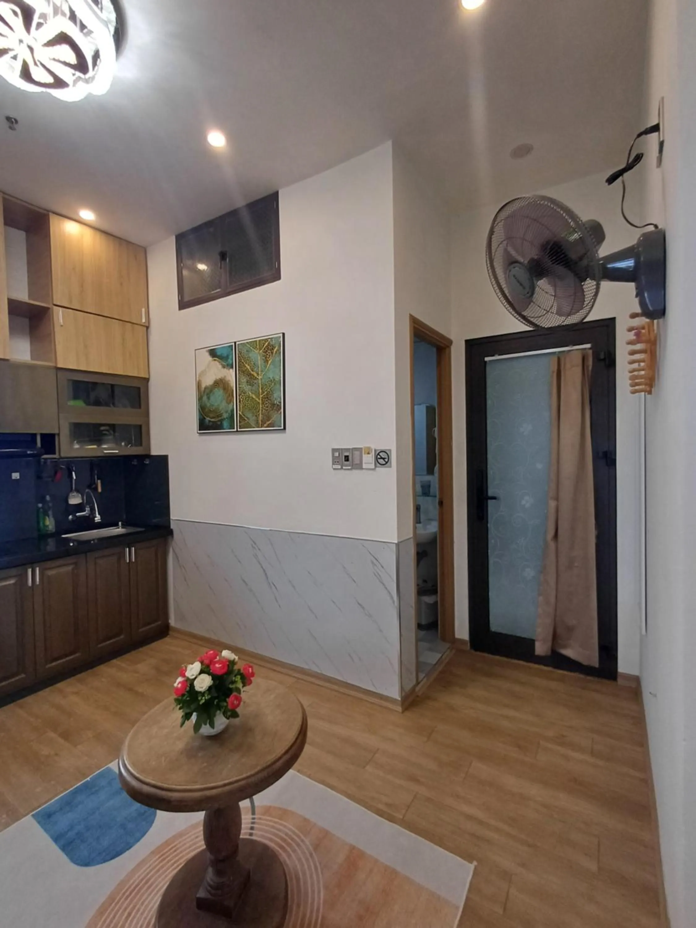 Kitchen or kitchenette in Seashine Apartment