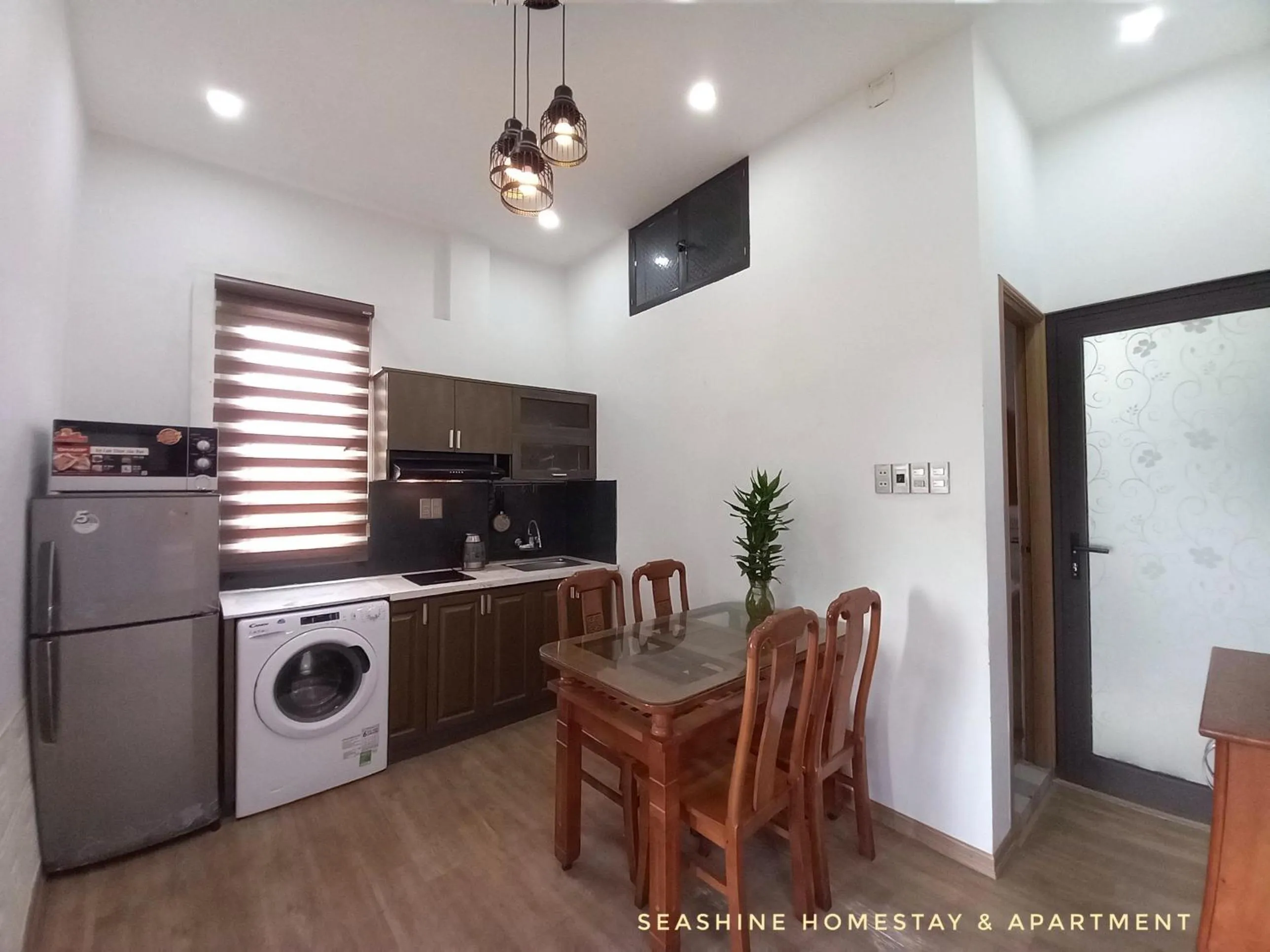 Kitchen or kitchenette in Seashine Apartment