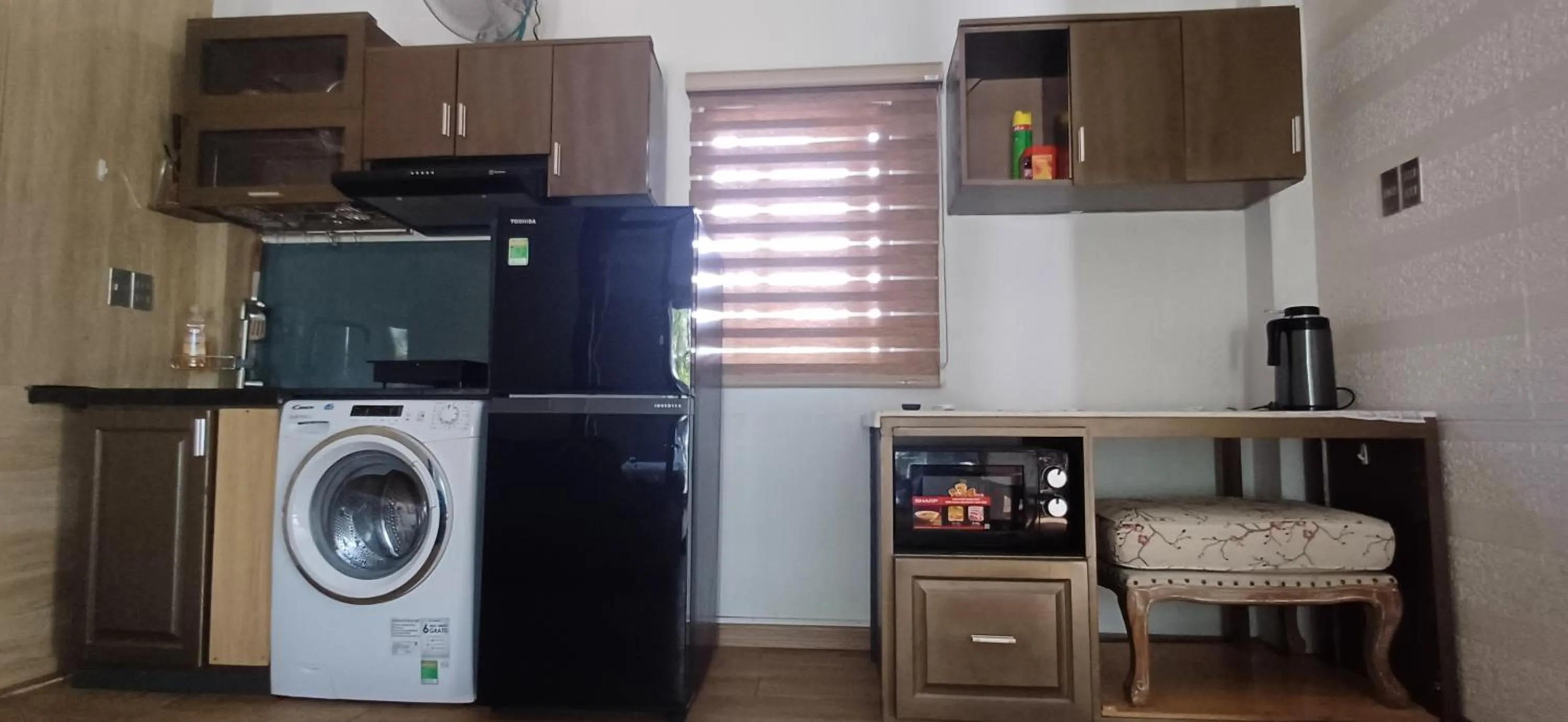 Kitchen or kitchenette in Seashine Apartment