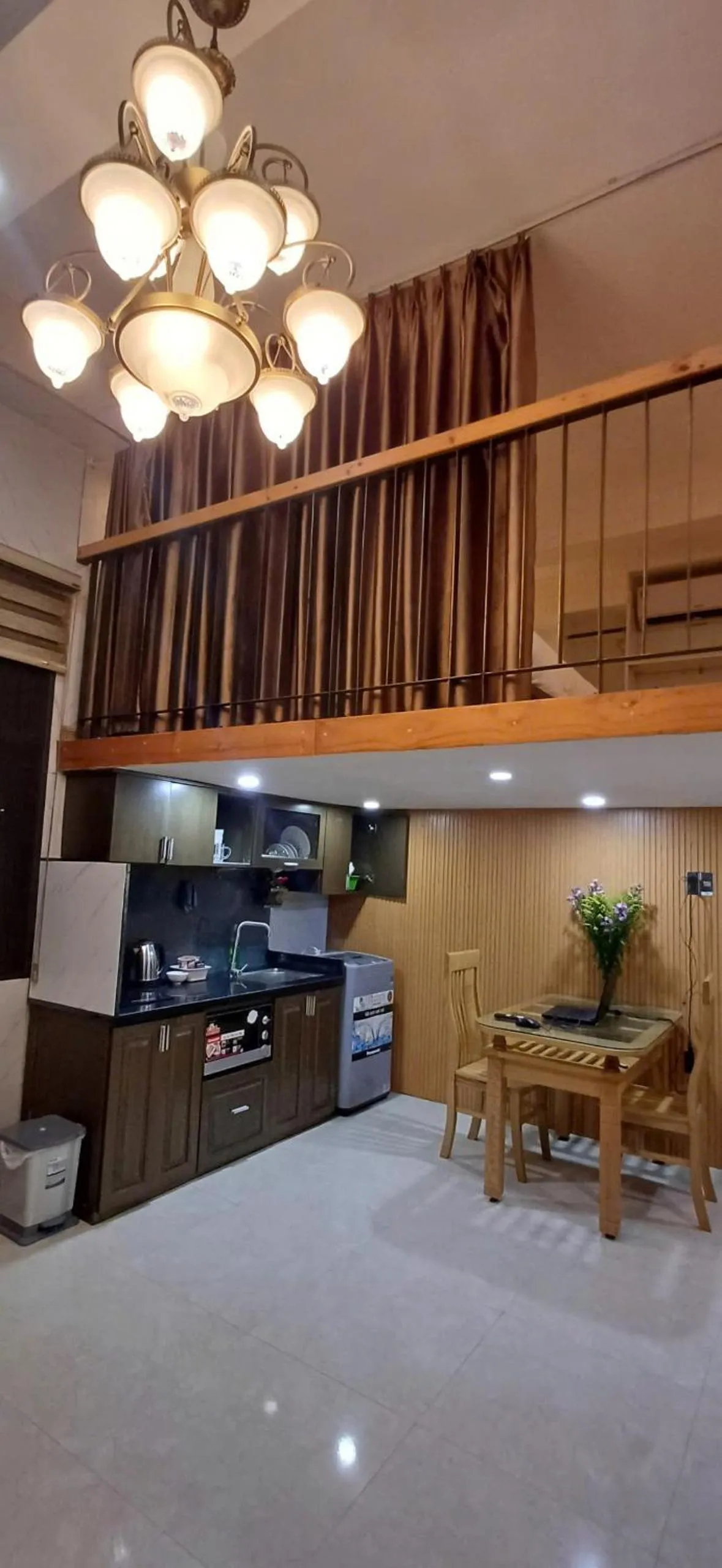 Kitchen or kitchenette in Seashine Apartment