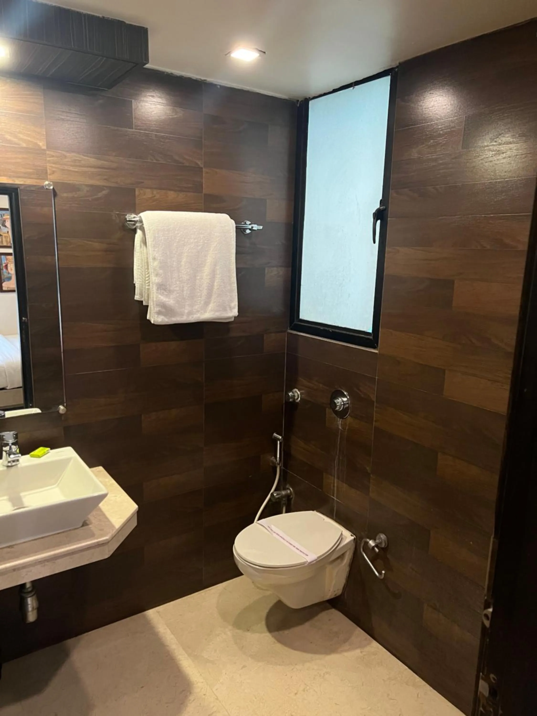 Toilet in Hotel Aston International