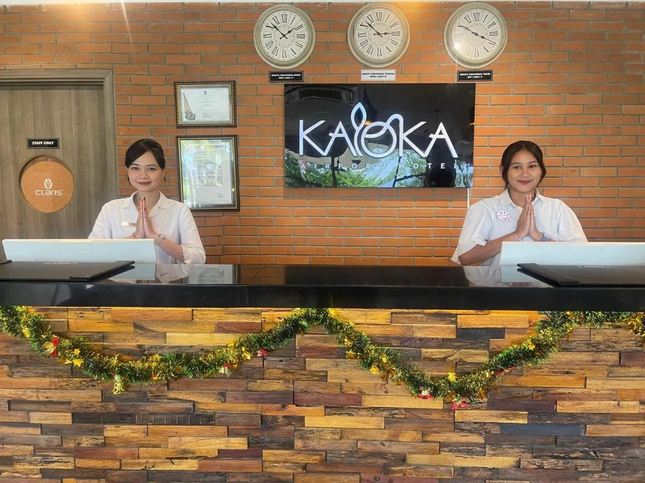 Lobby or reception in Kaloka Airport Hotel