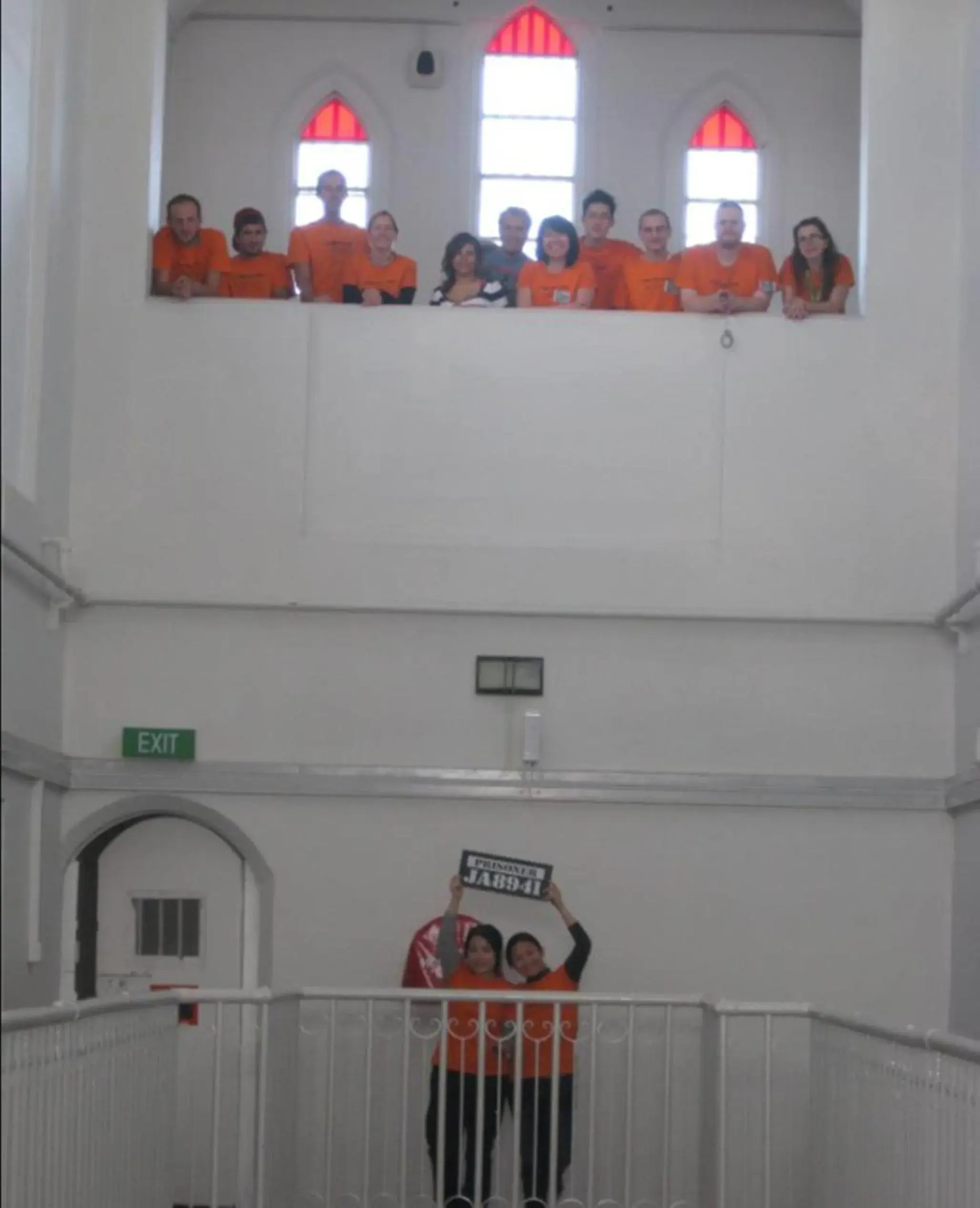 Staff in Jailhouse Accommodation