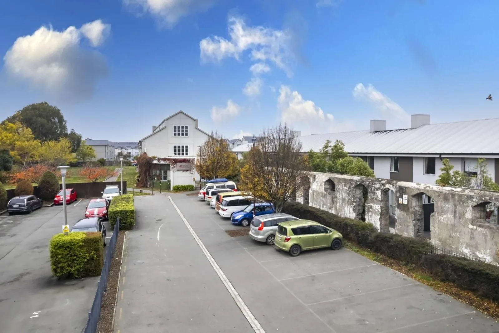 Parking in Jailhouse Accommodation