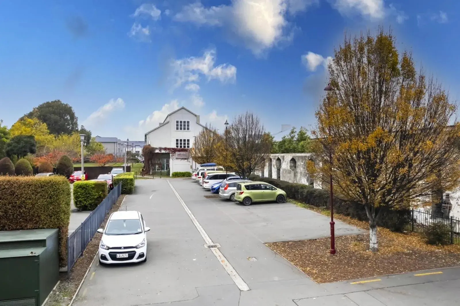 Parking in Jailhouse Accommodation