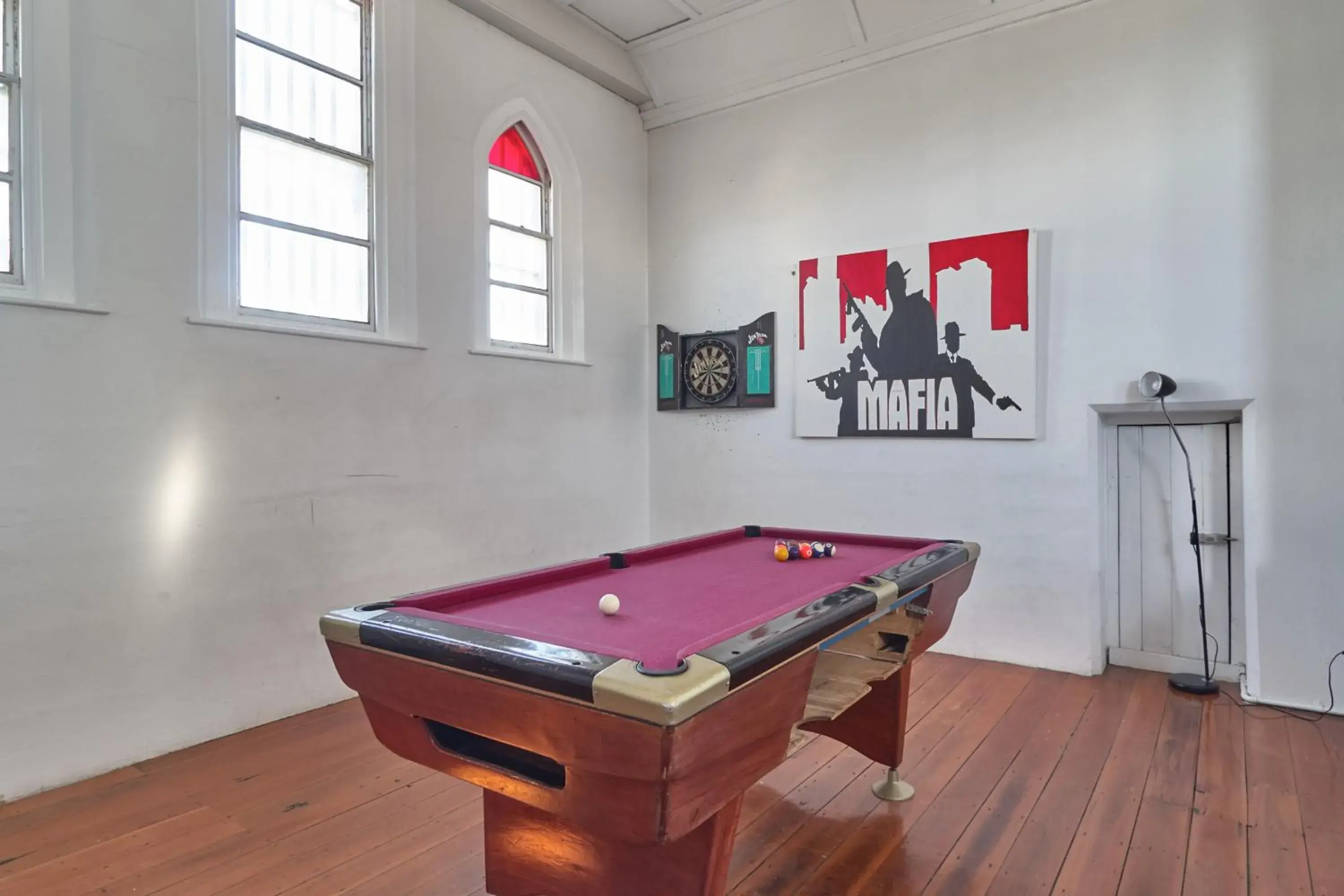 Billiard in Jailhouse Accommodation