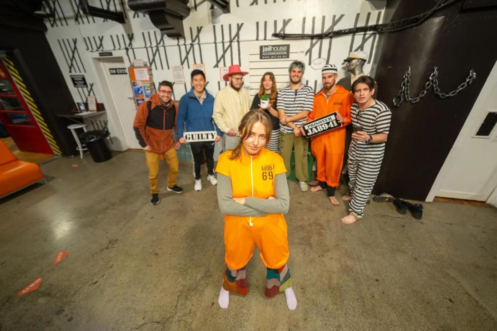 People in Jailhouse Accommodation