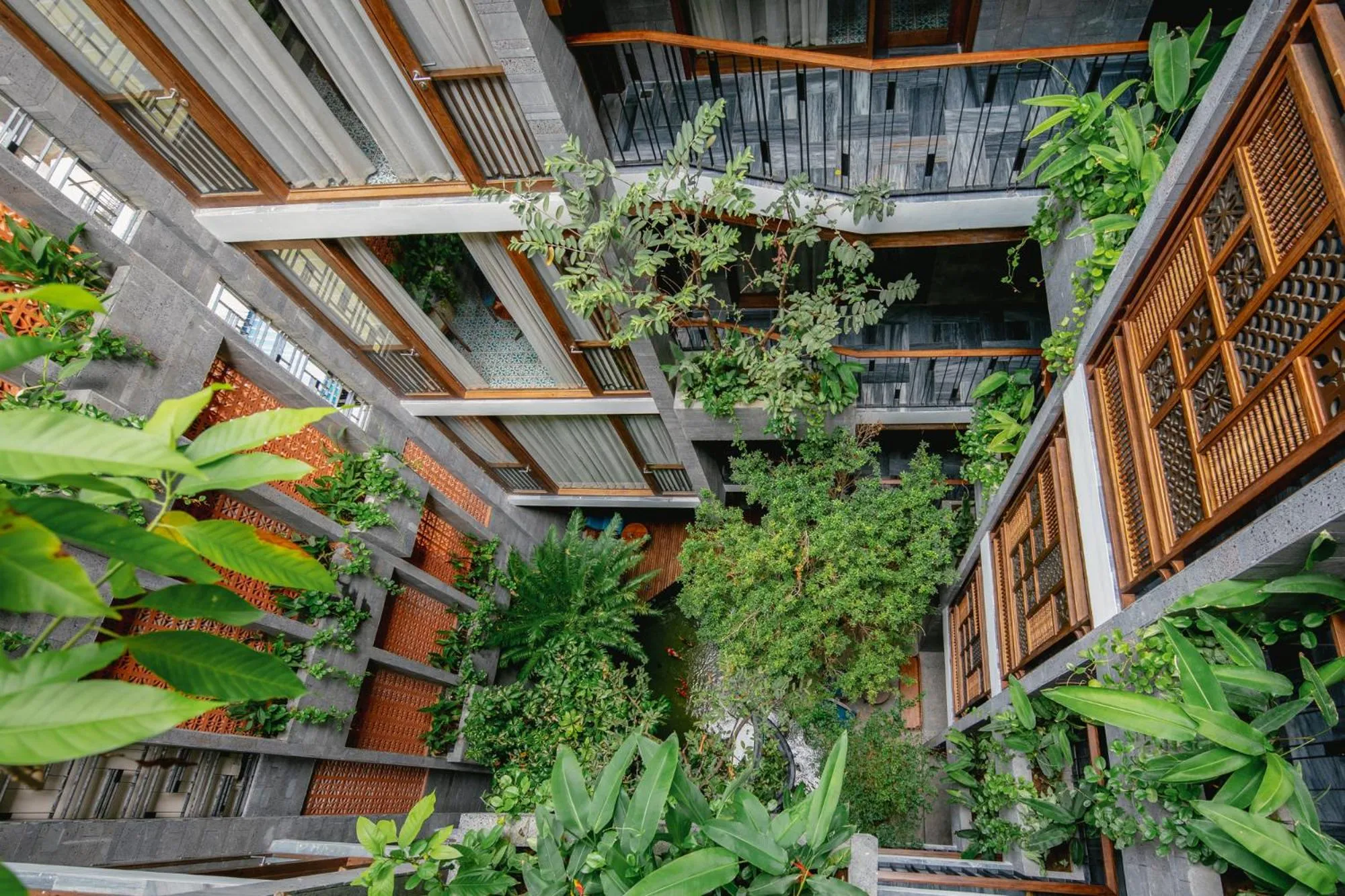 Bird's eye view in Minh Boutique