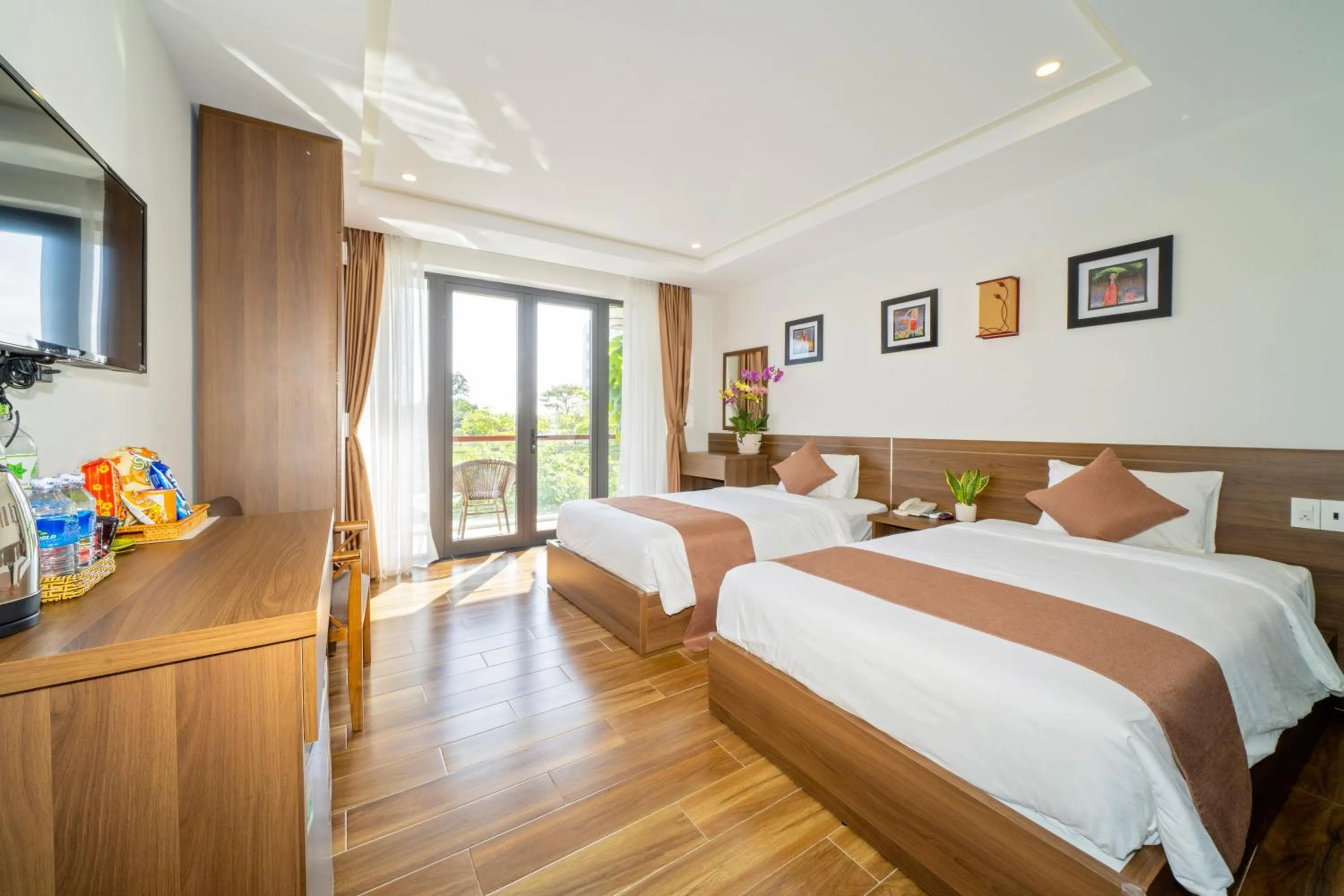 City view, Bed in Brother Villa Hoi An