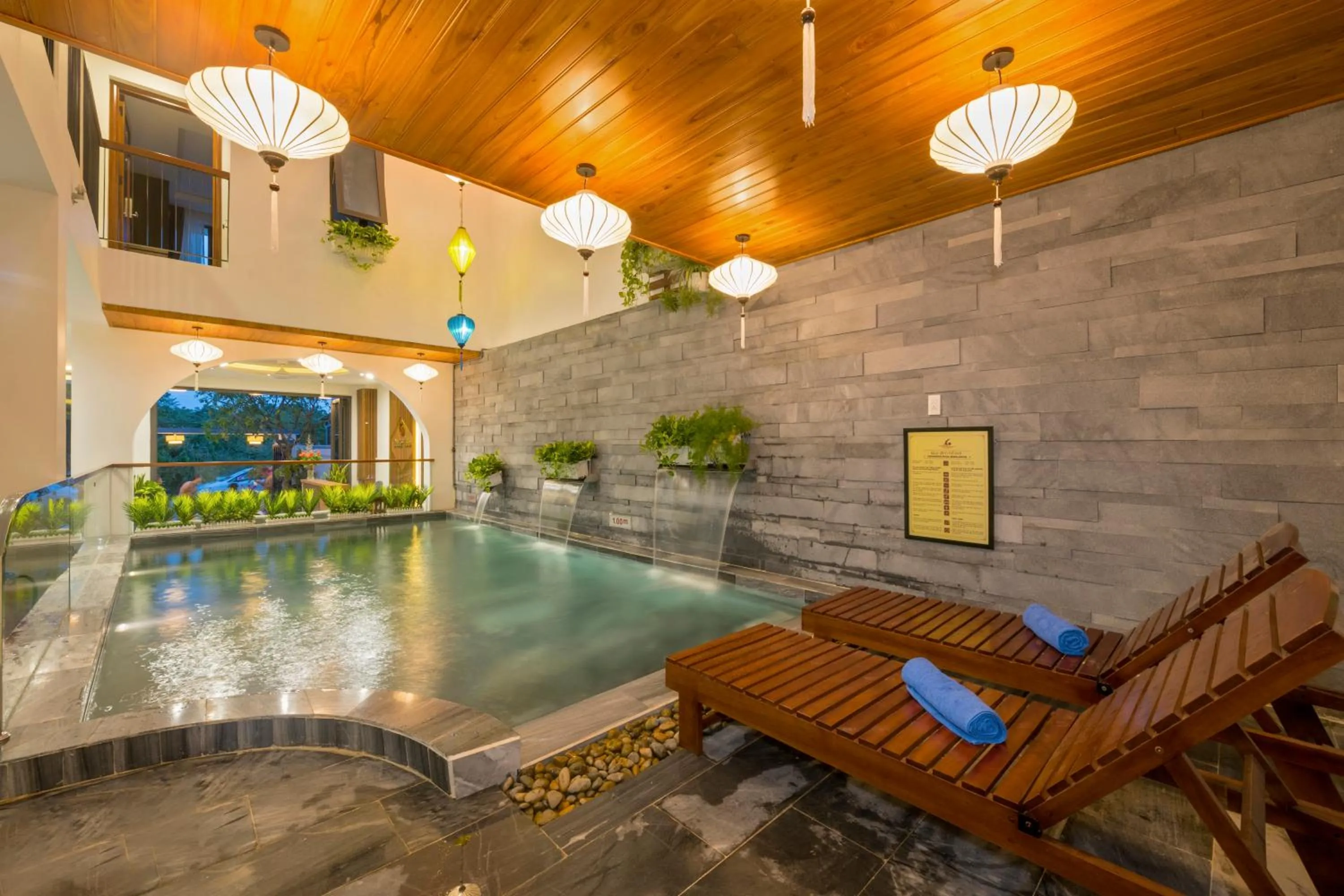 Swimming pool in Brother Villa Hoi An