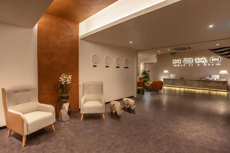 Seating area in HAKO HOTEL (MOUNT AUSTIN)