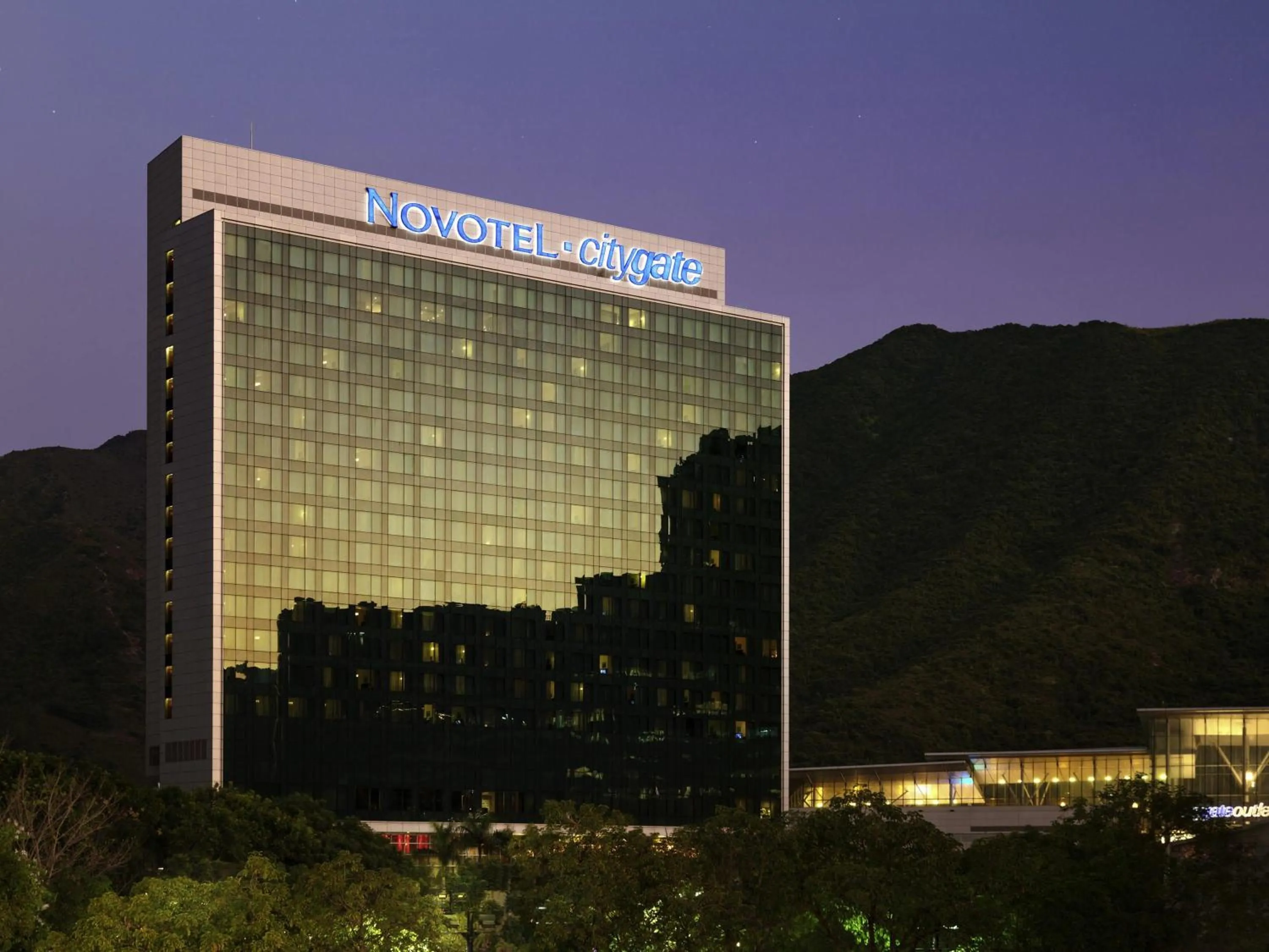 Property building in Novotel Citygate Hong Kong