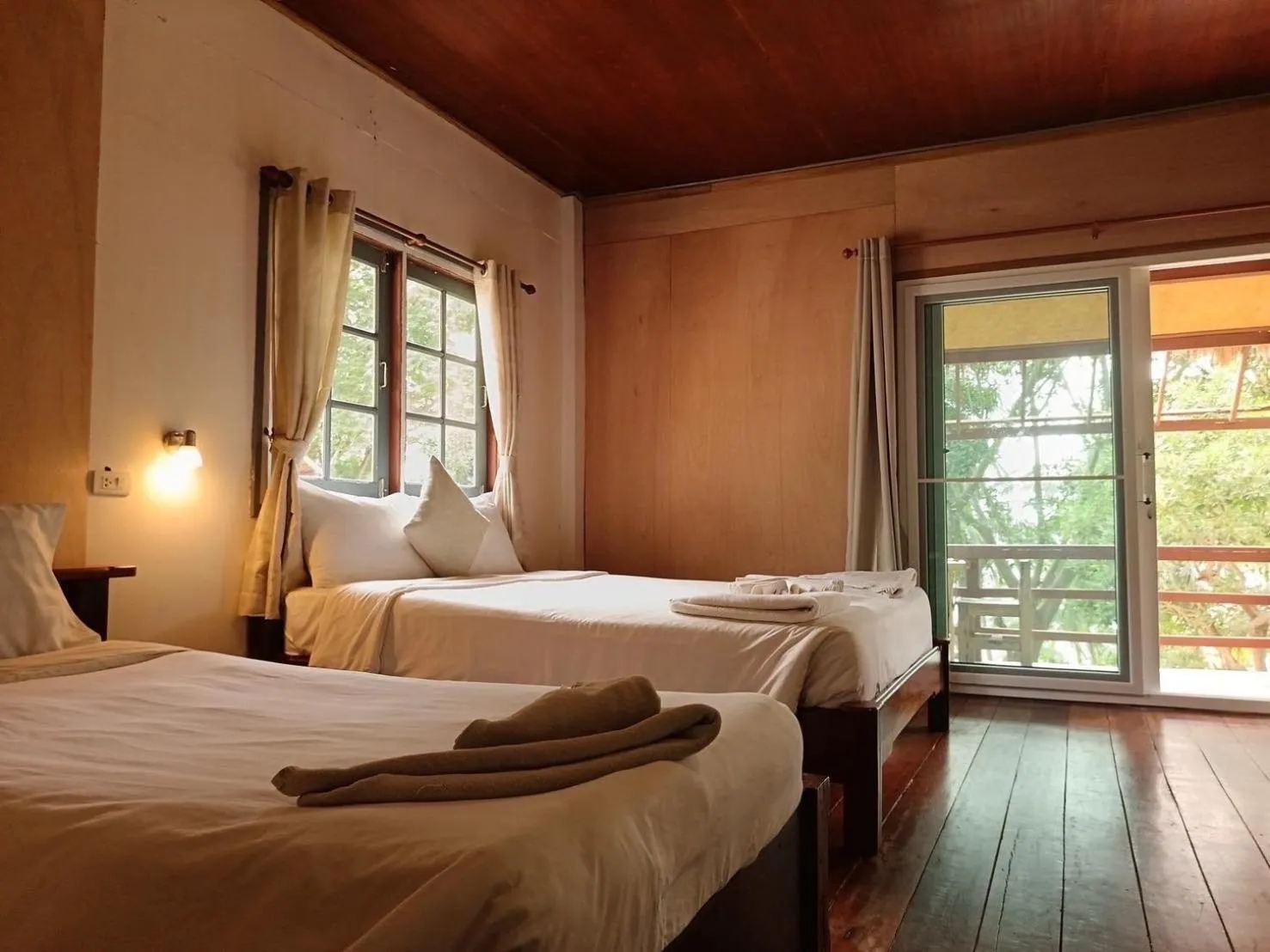 Bed in P.D. Beach Resort