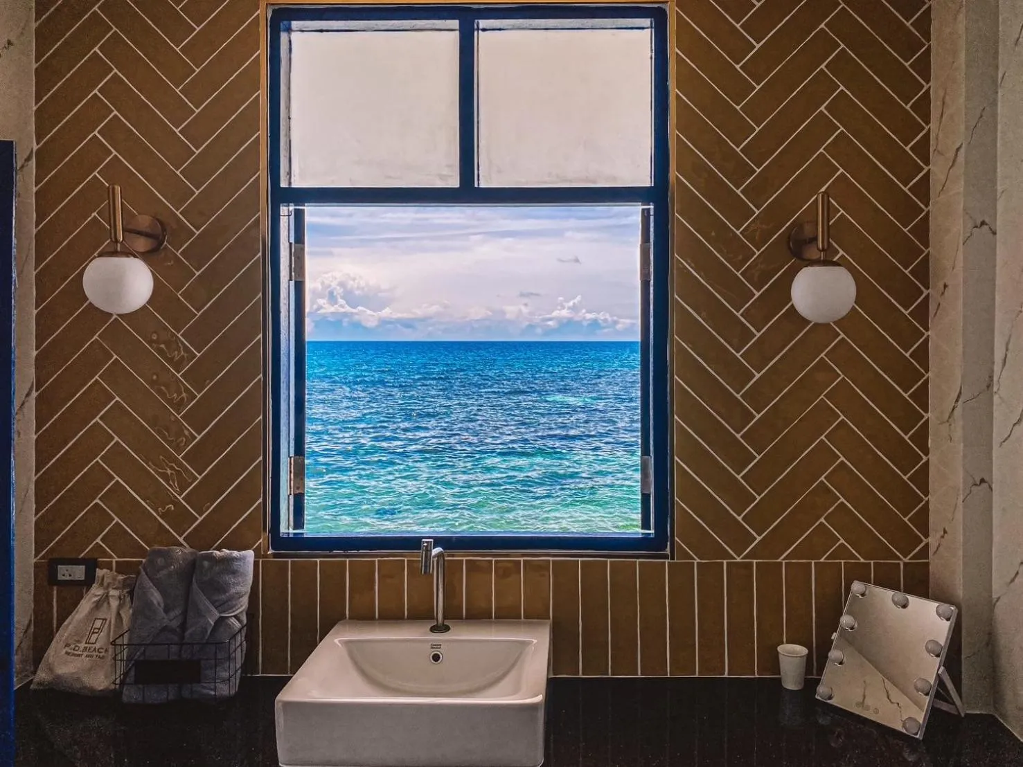 Bathroom in P.D. Beach Resort