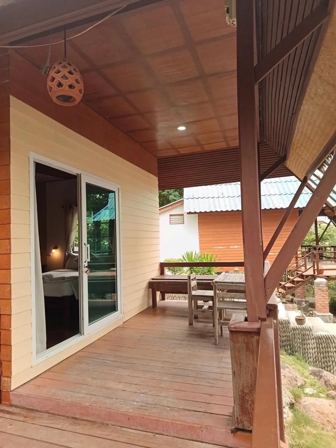 Patio in P.D. Beach Resort