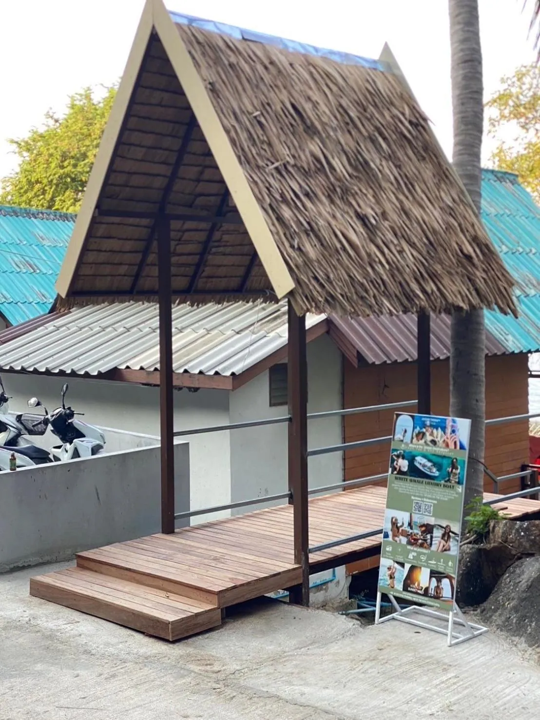 Facade/entrance in P.D. Beach Resort