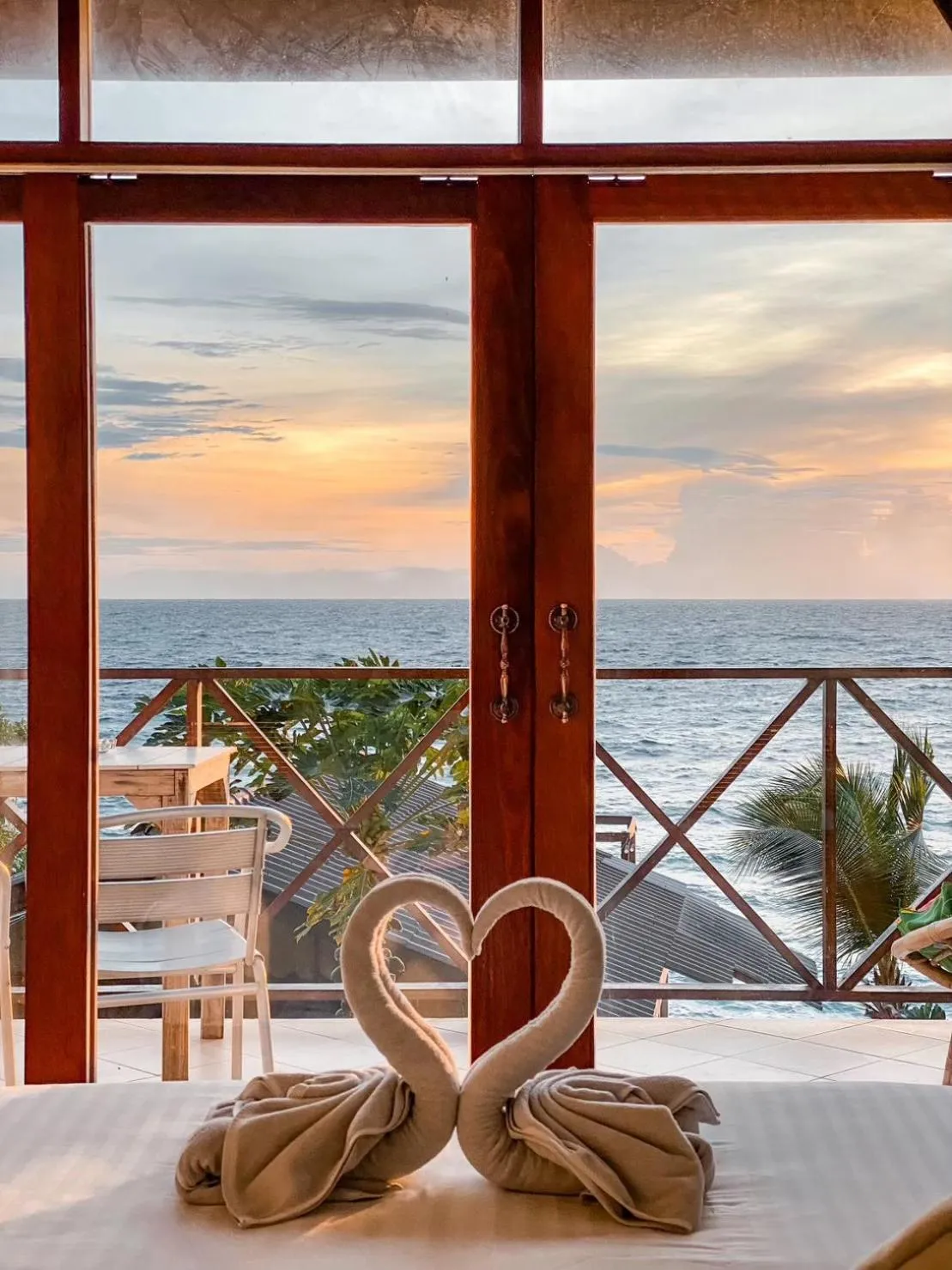 View (from property/room), Bed in P.D. Beach Resort