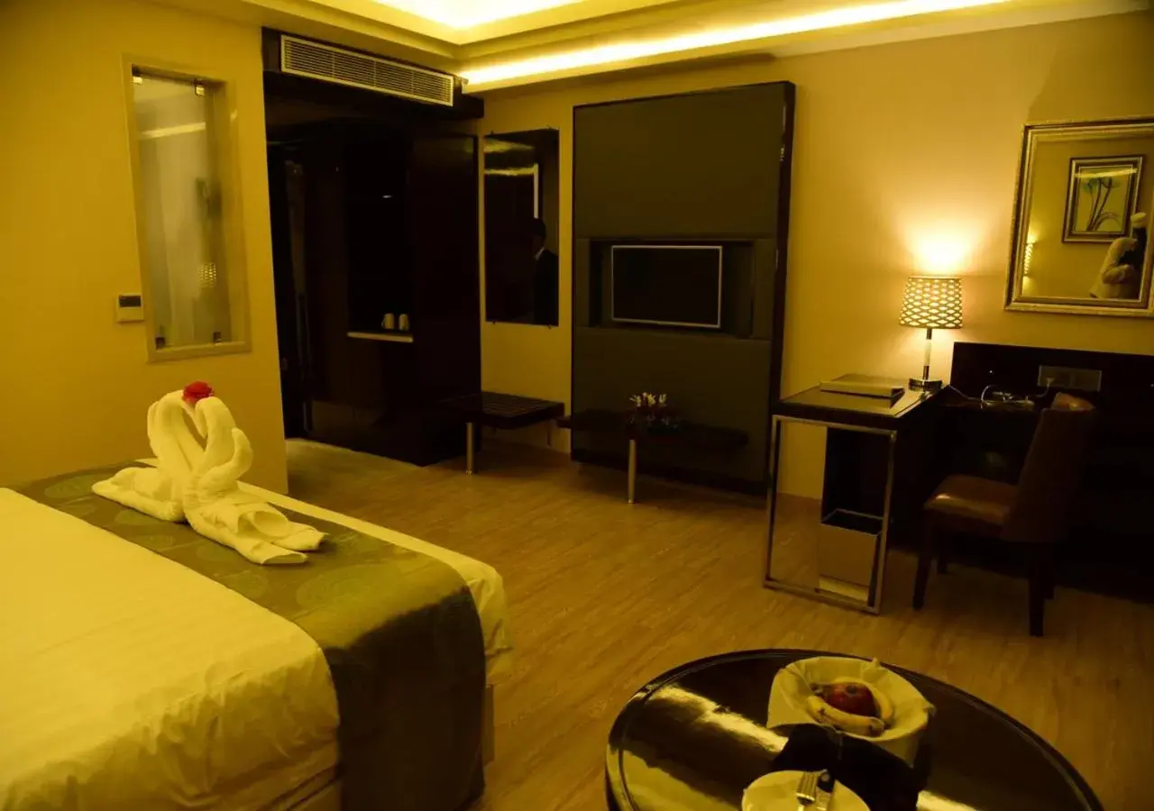 TV and multimedia, Bed in OM Clarks Inn Raebareli TV and multimedia, Bed in OM Clarks Inn Raebareli