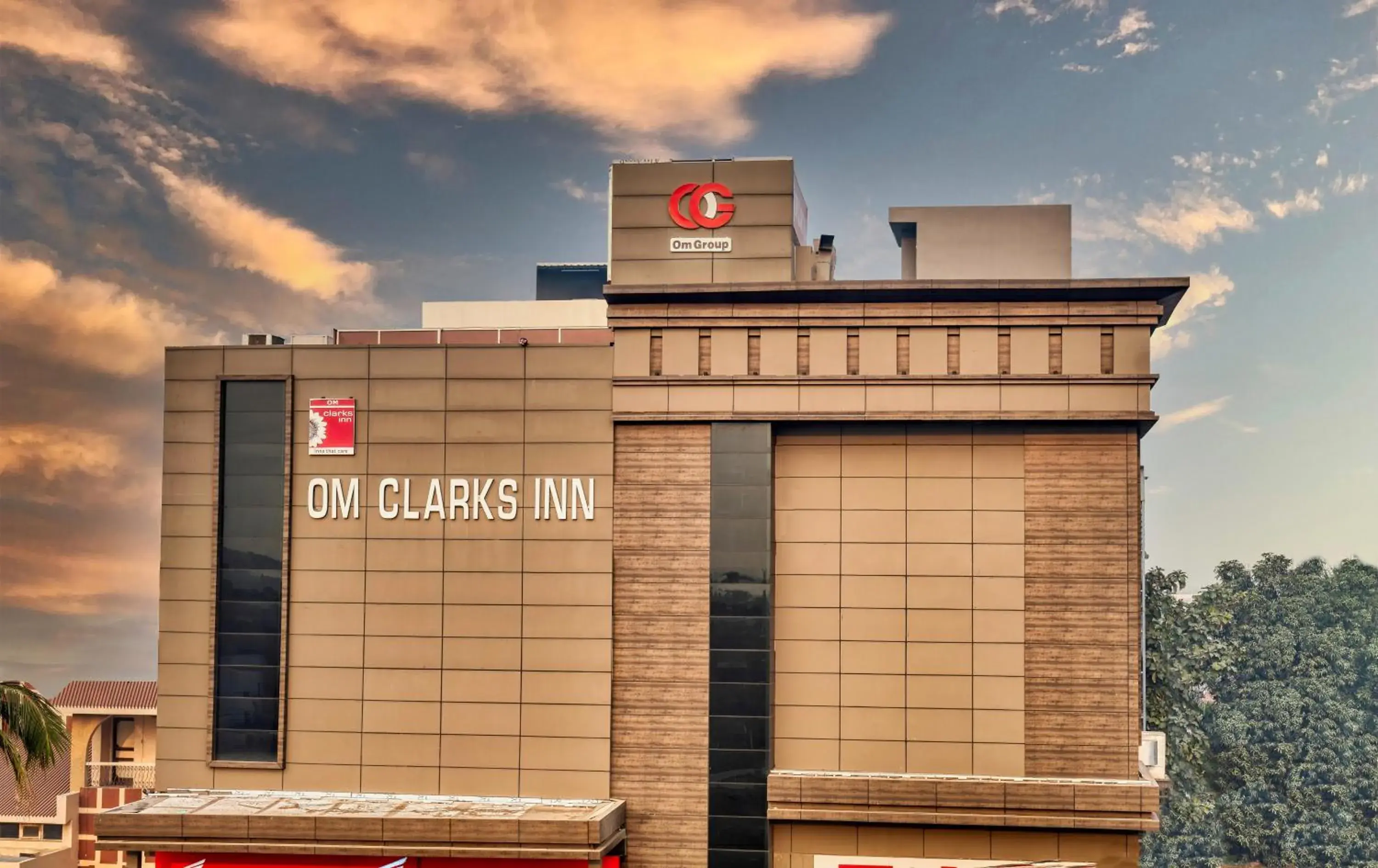 Property building in OM Clarks Inn Raebareli Property building in OM Clarks Inn Raebareli